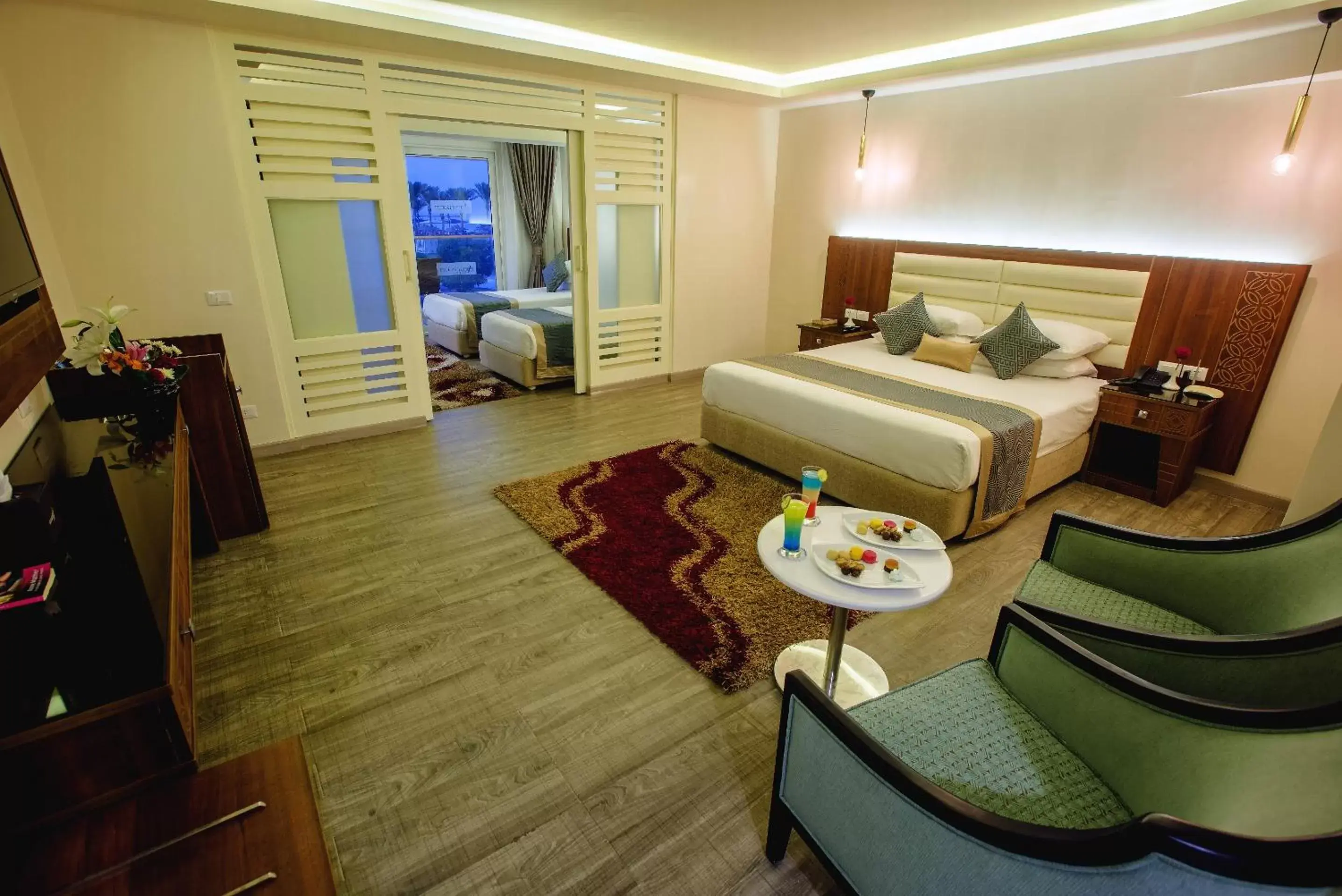 Bedroom in Pickalbatros Royal Moderna Sharm "Aqua Park"