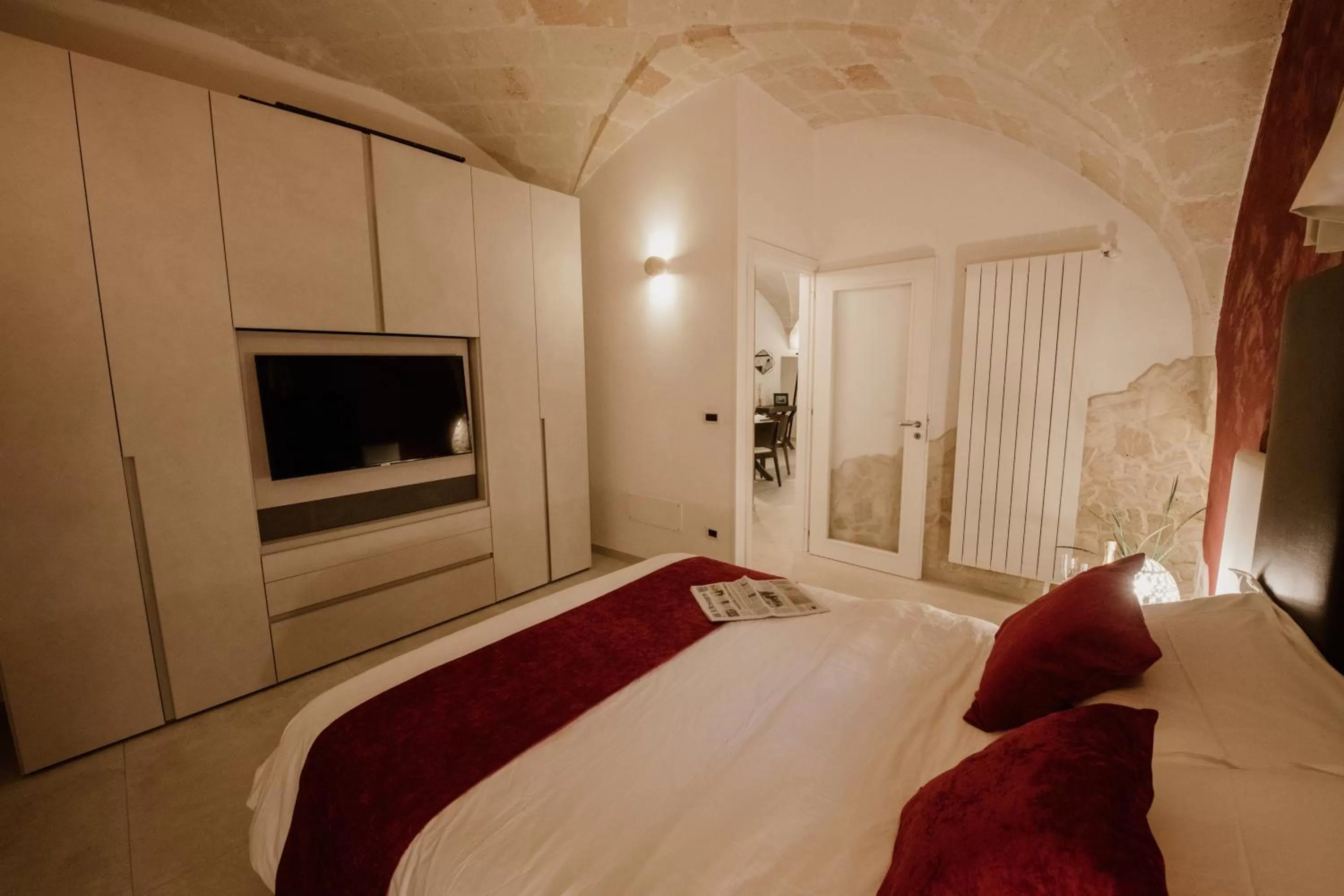 Bed in Pacuvius Home Suite B&B