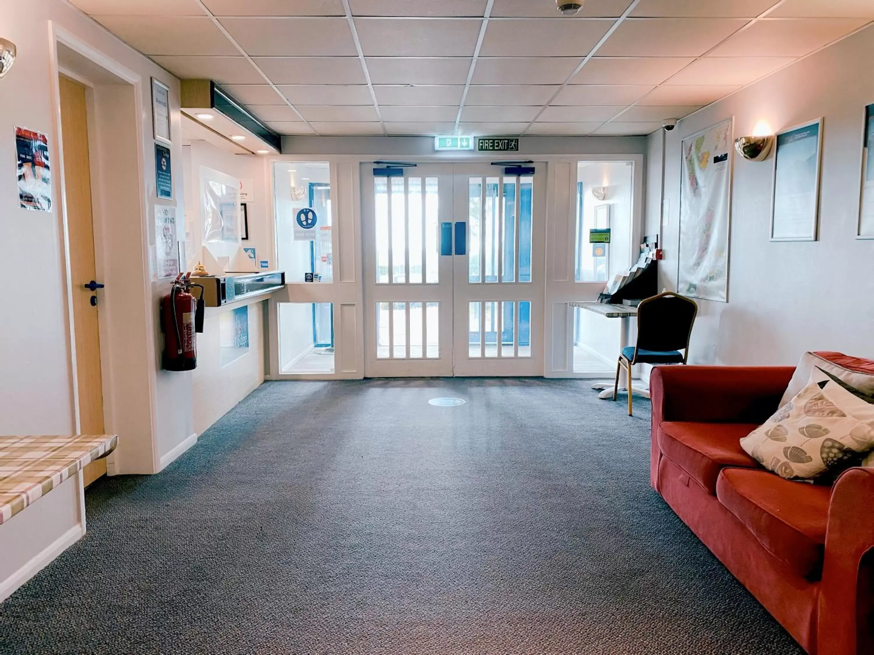 Lobby or reception in Redwings Lodge Rutland