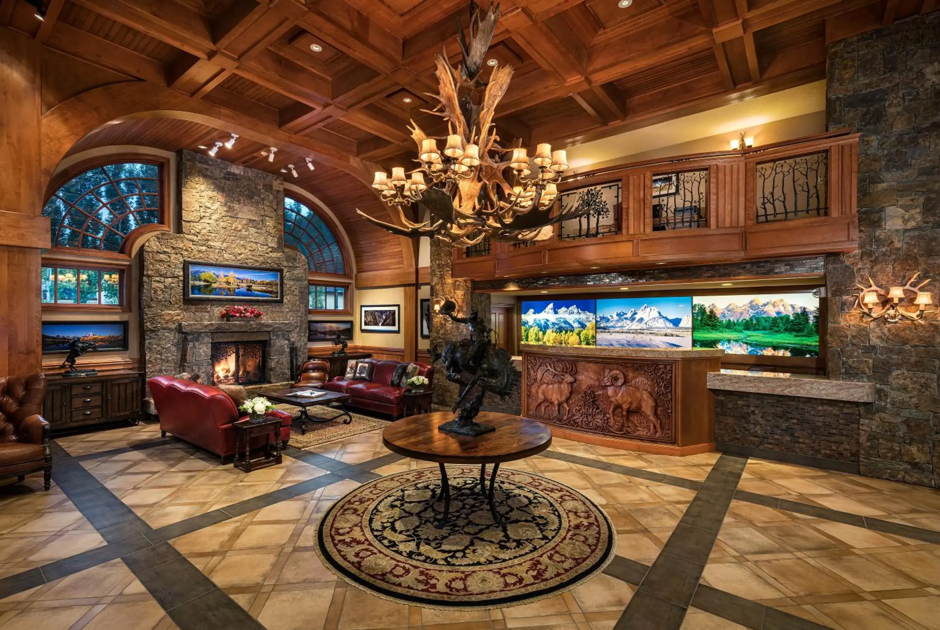 Lobby or reception in Wyoming Inn of Jackson Hole