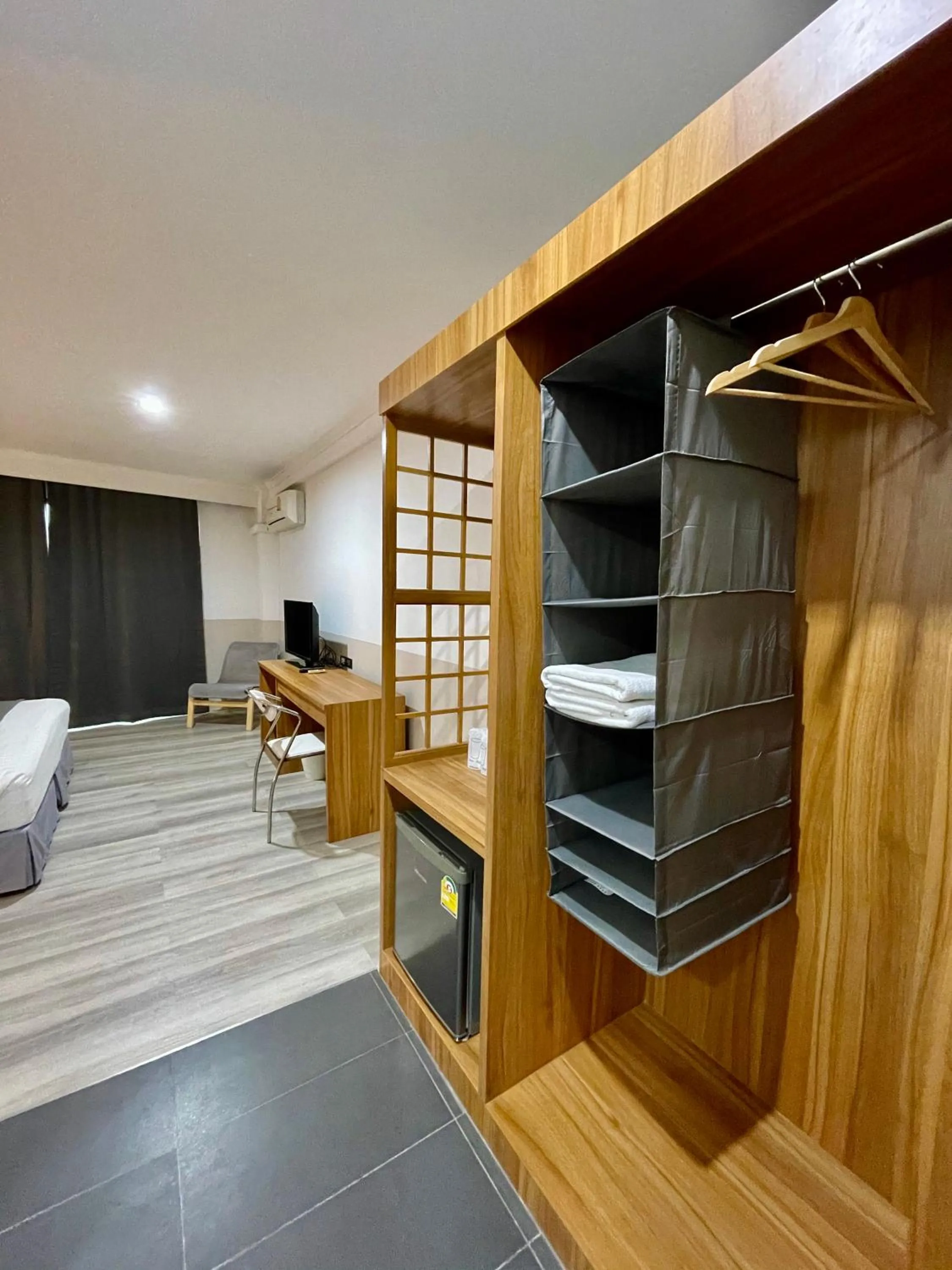 Living room, Bed in Garden Paradise