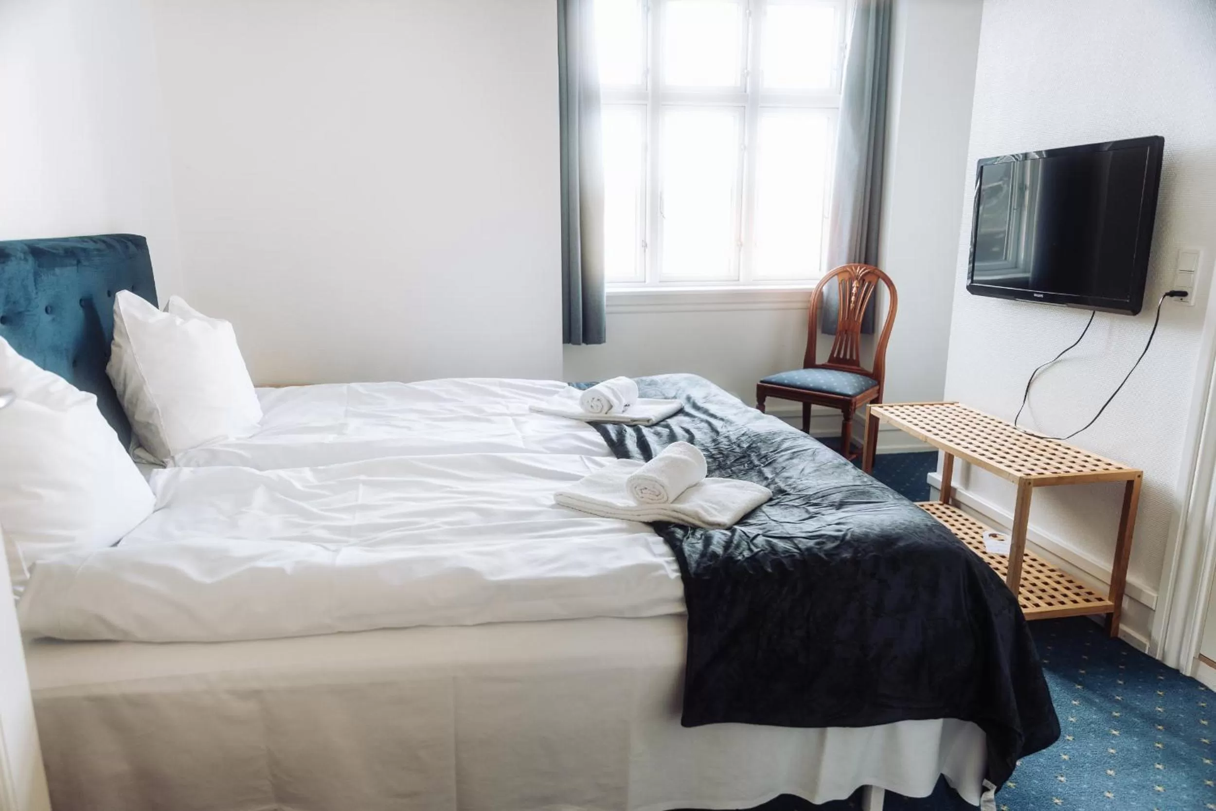 Bedroom, Bed in Hotel Lidenlund