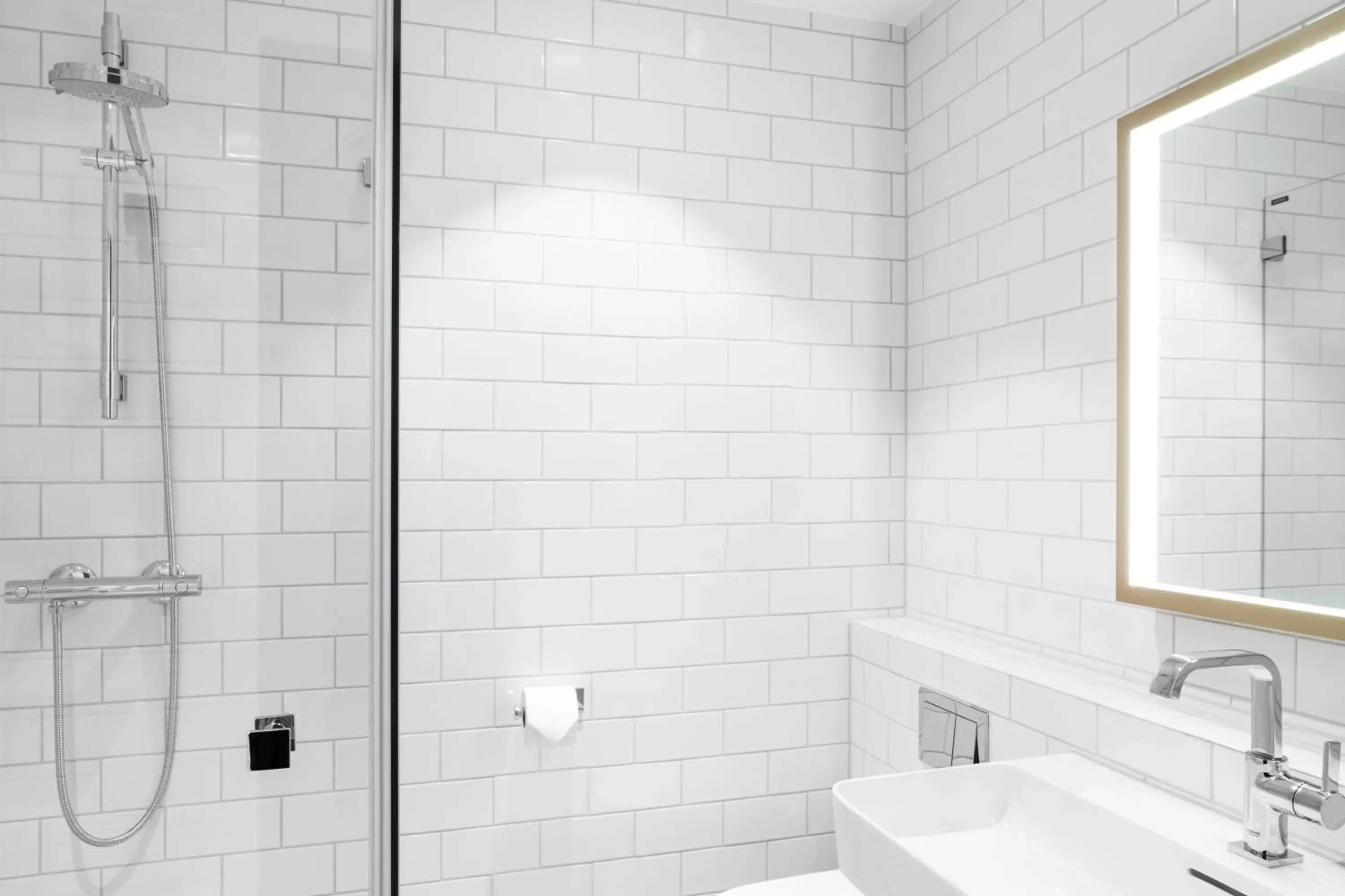 Shower, Bathroom in Radisson Blu Atlantic Hotel, Stavanger