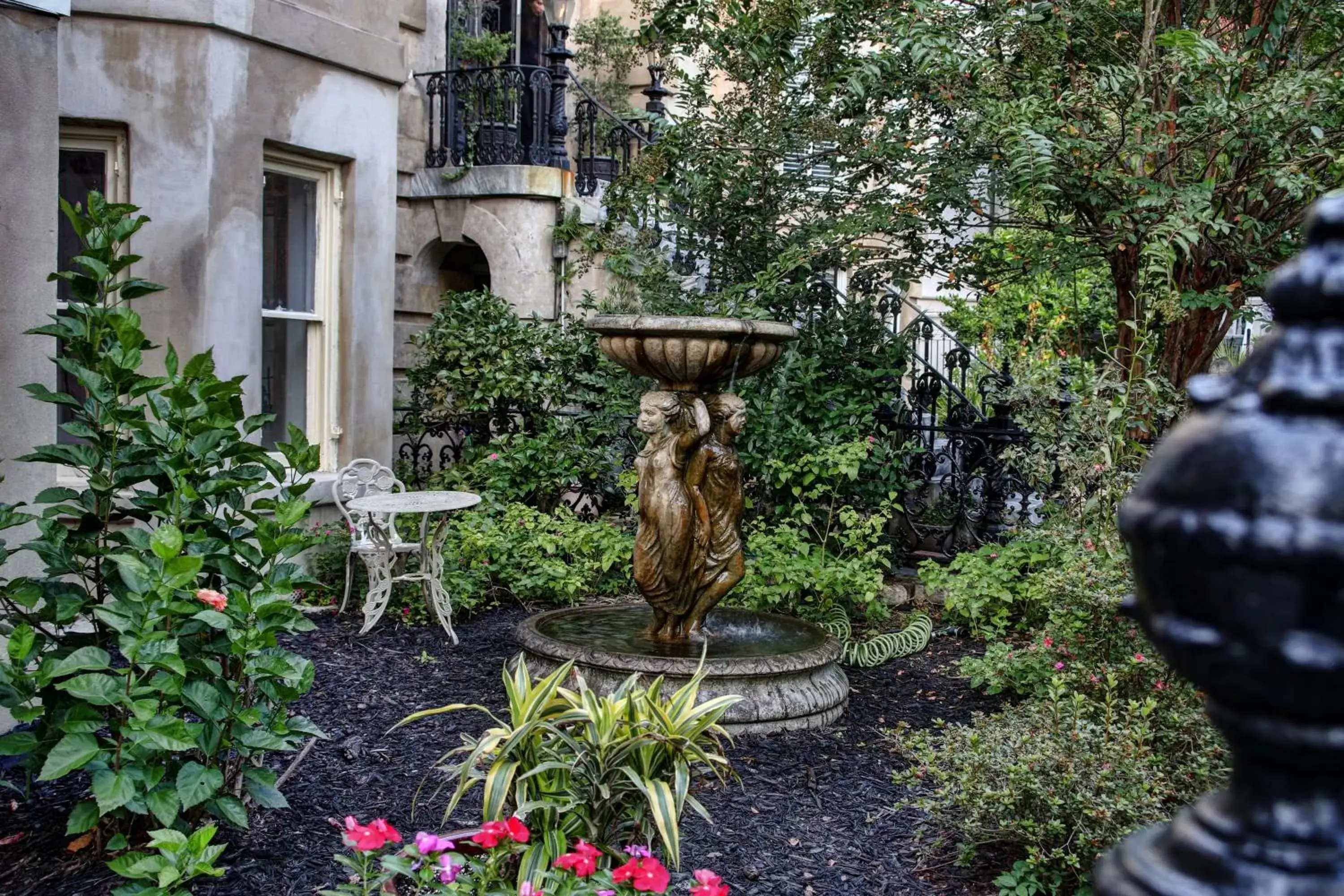 Garden in McMillan Inn