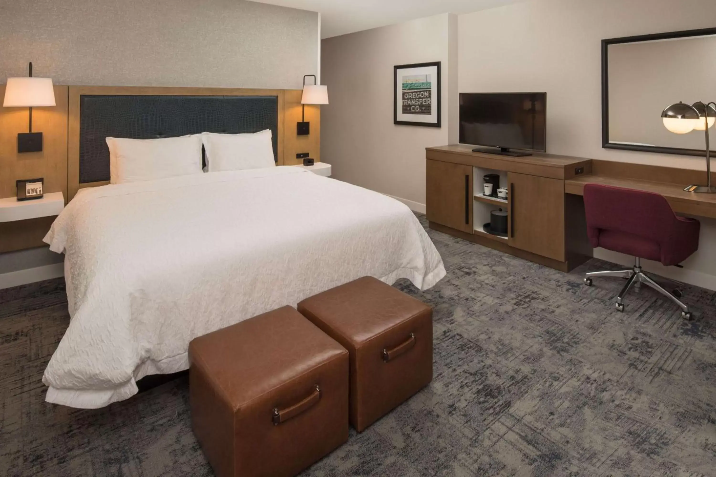 Bedroom, Bed in Hampton Inn And Suites By Hilton Portland-Pearl District