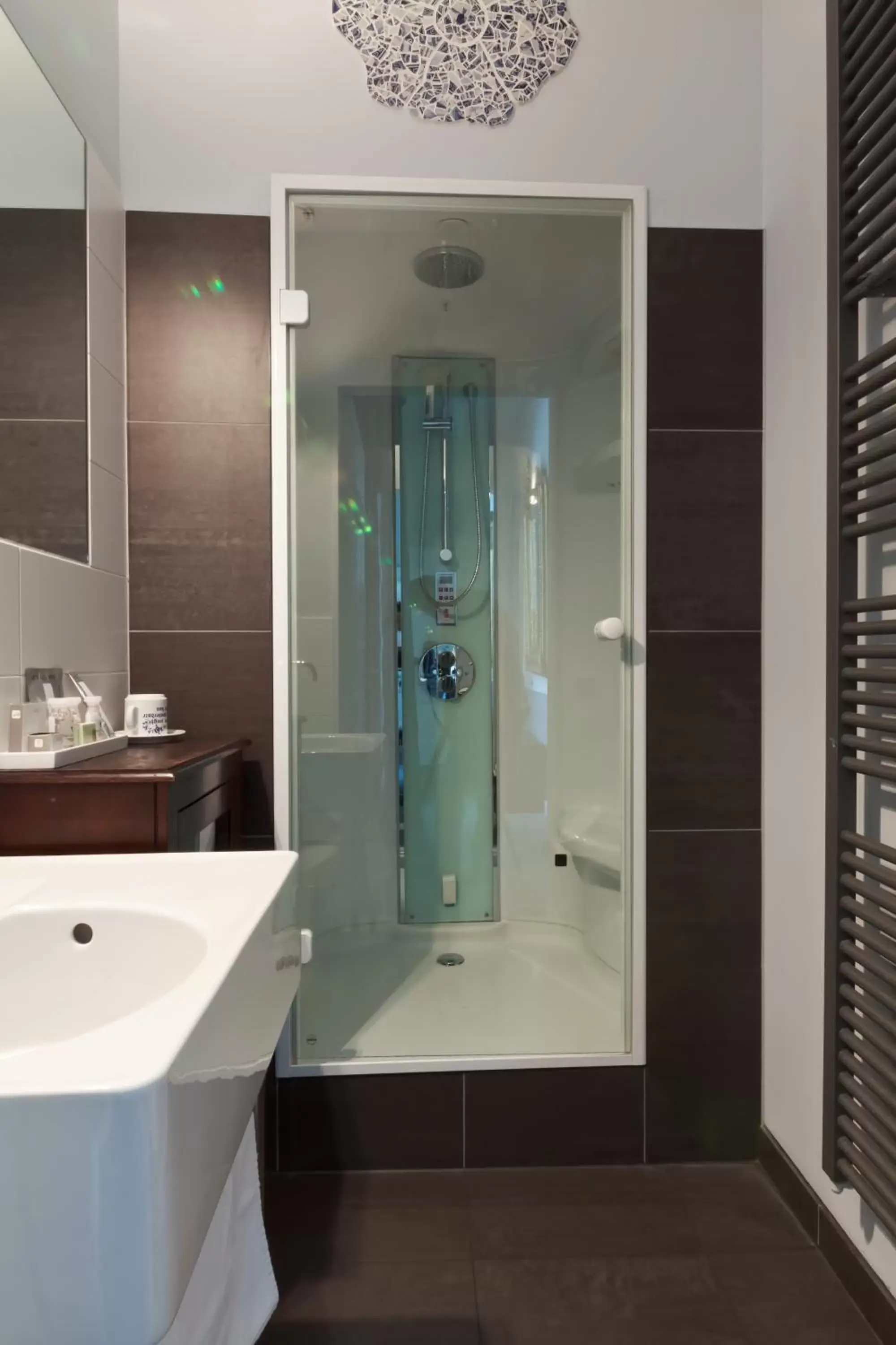 Steam room, Bathroom in Suitehotel Pincoffs