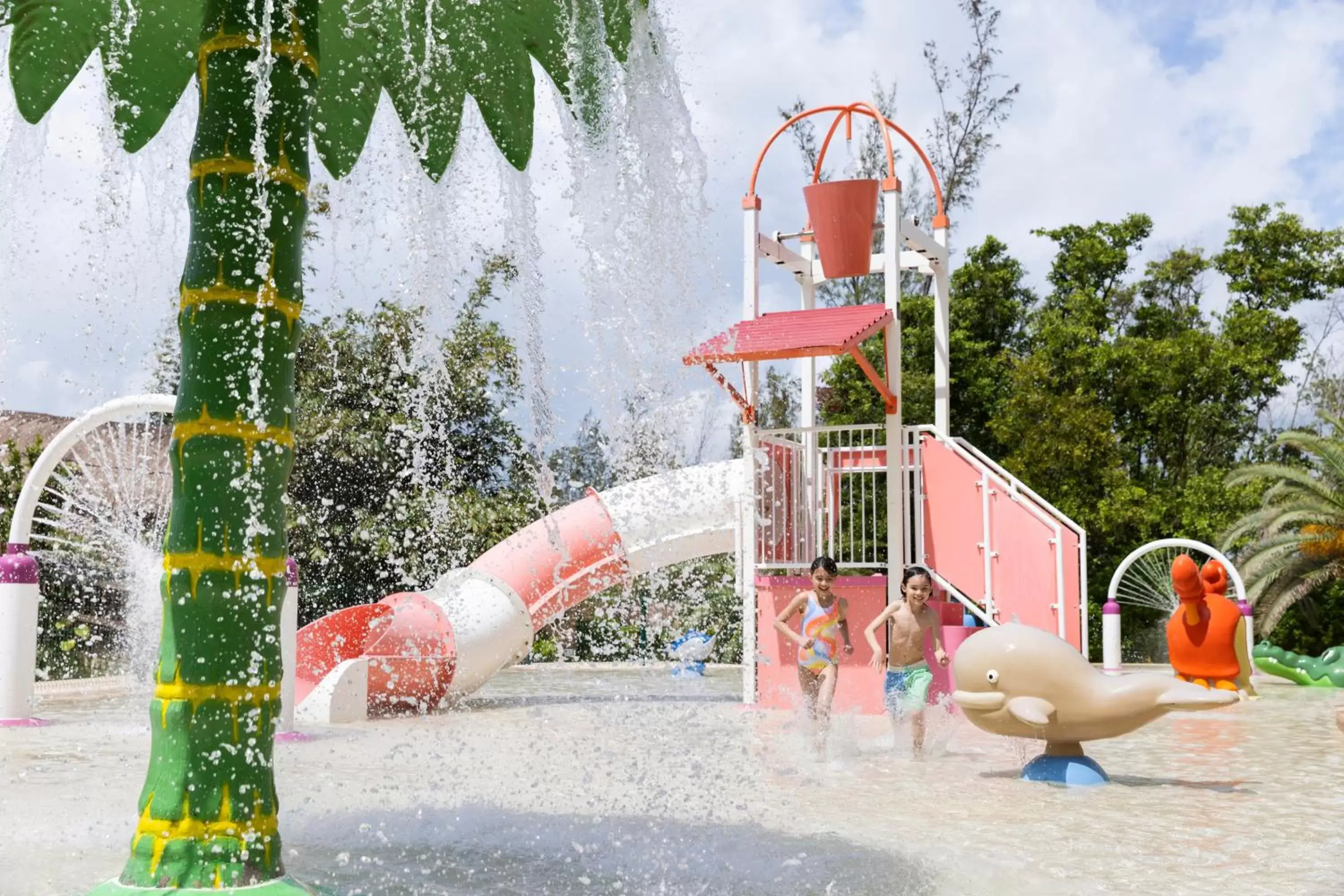 Swimming pool, Water Park in Hyatt Ziva Riviera Cancun All-Inclusive