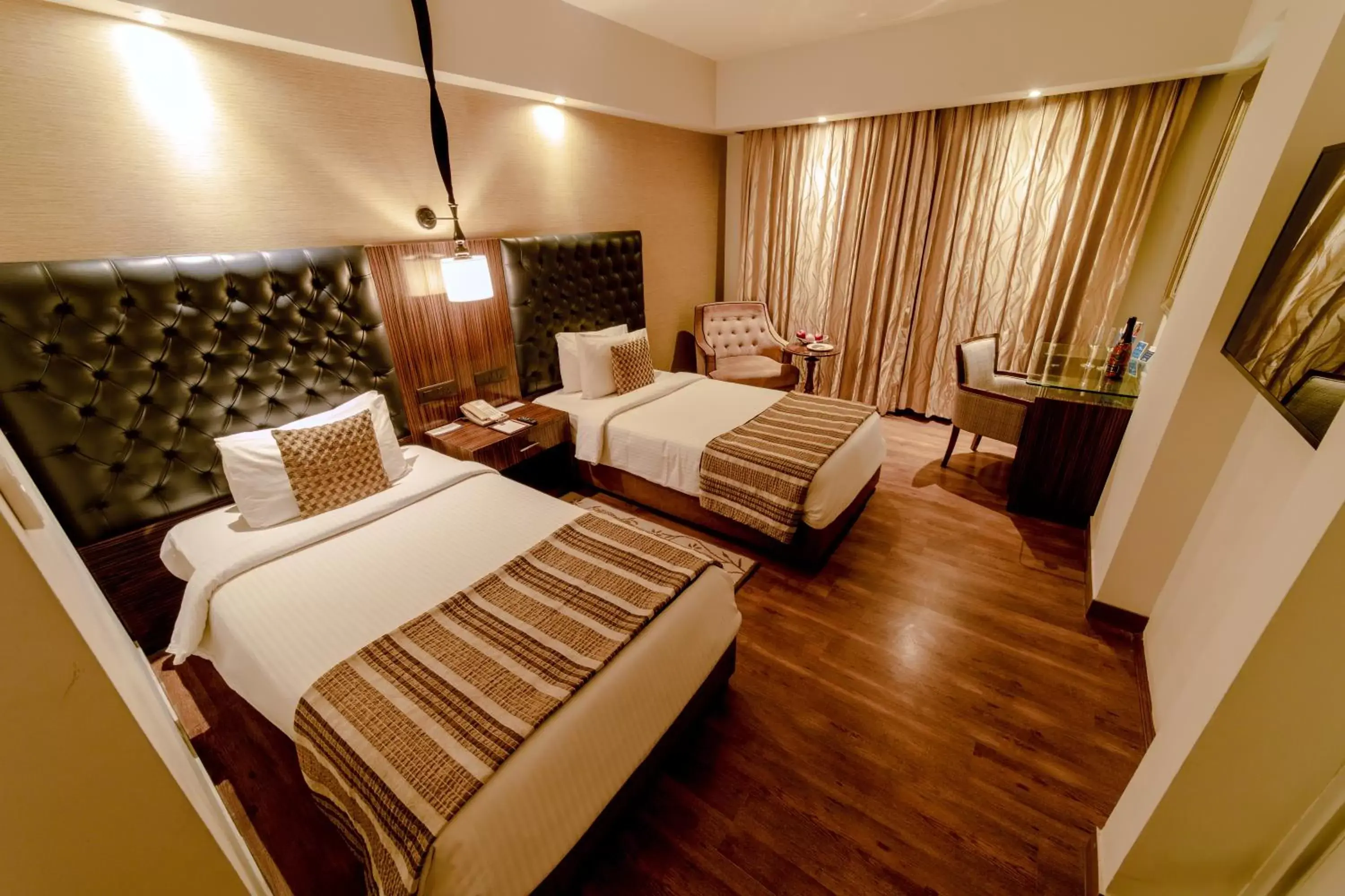 Bed in Sarovar Portico Jaipur