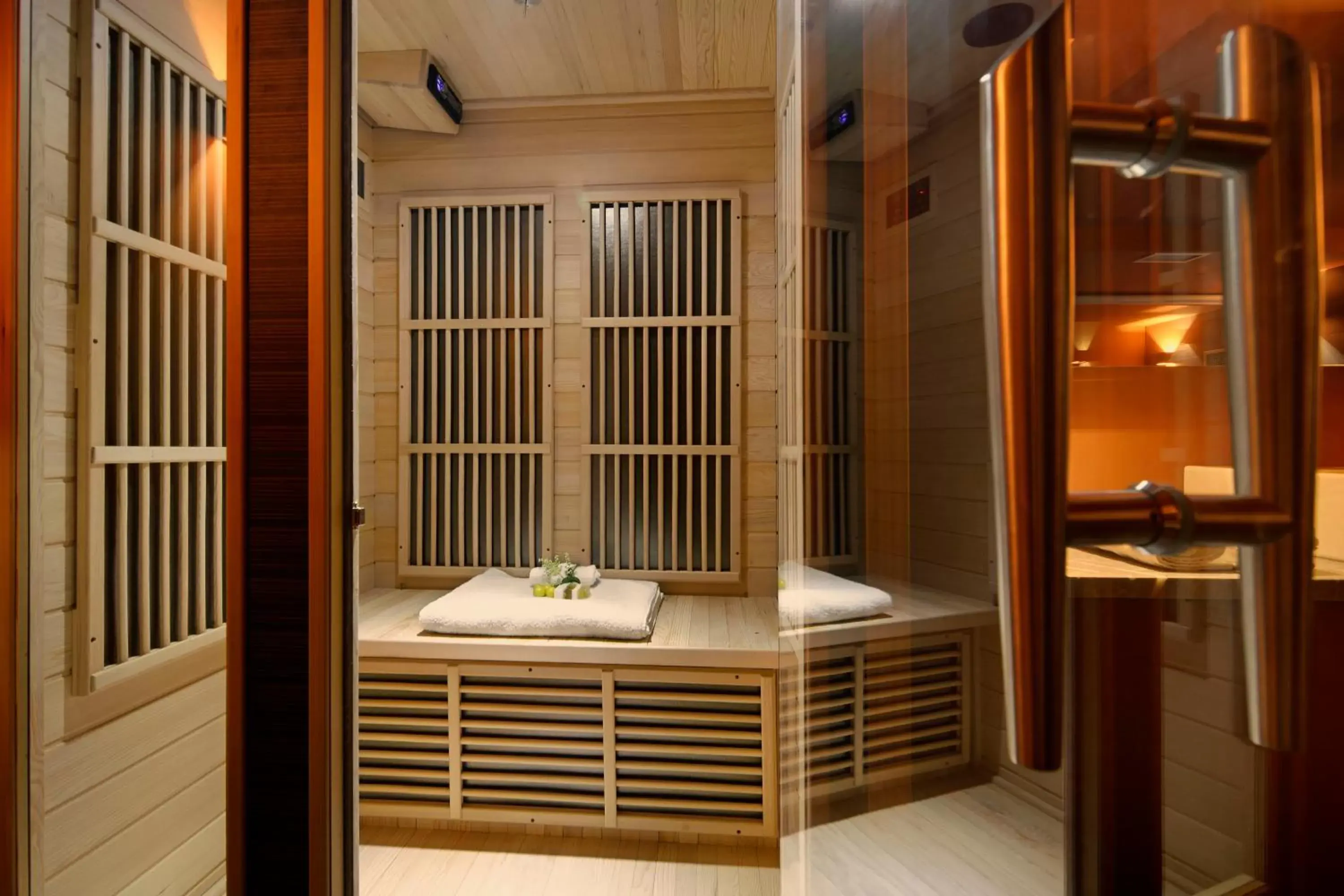 Sauna, Bathroom in Lake Spirit Boutique Hotel & Spa