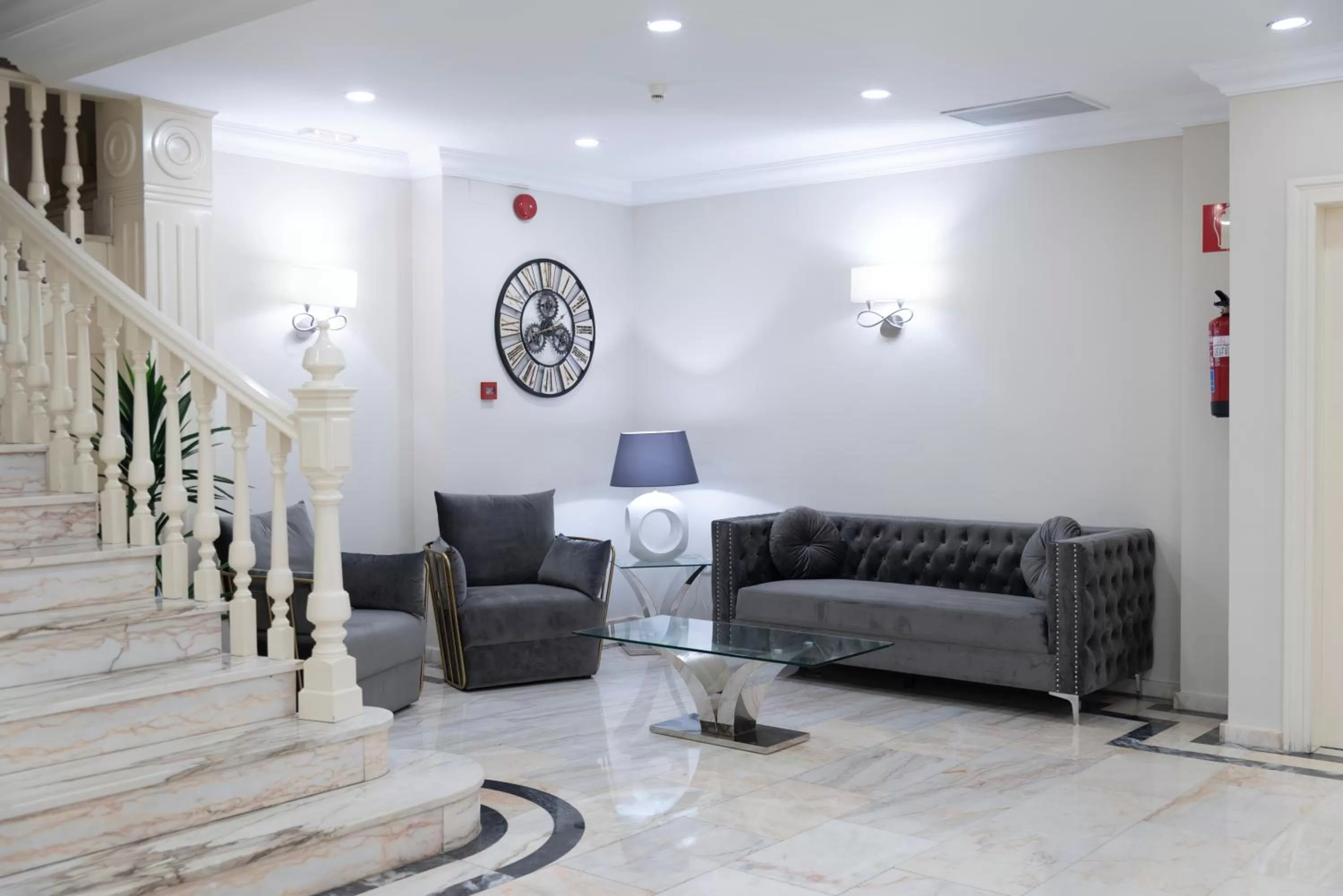 Lobby or reception in Hotel Ramomar