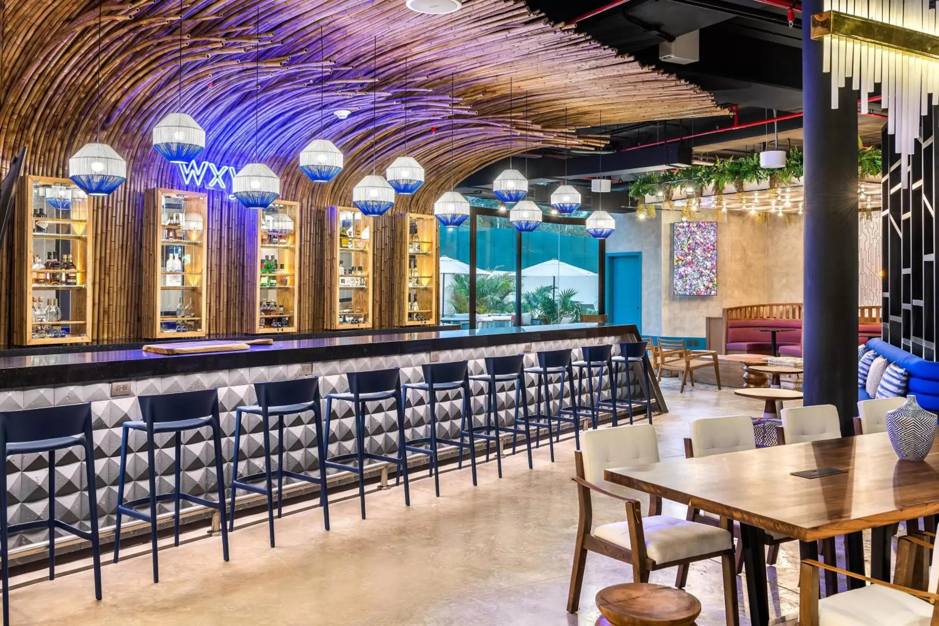 Restaurant/places to eat, Lounge/Bar in Aloft Tulum