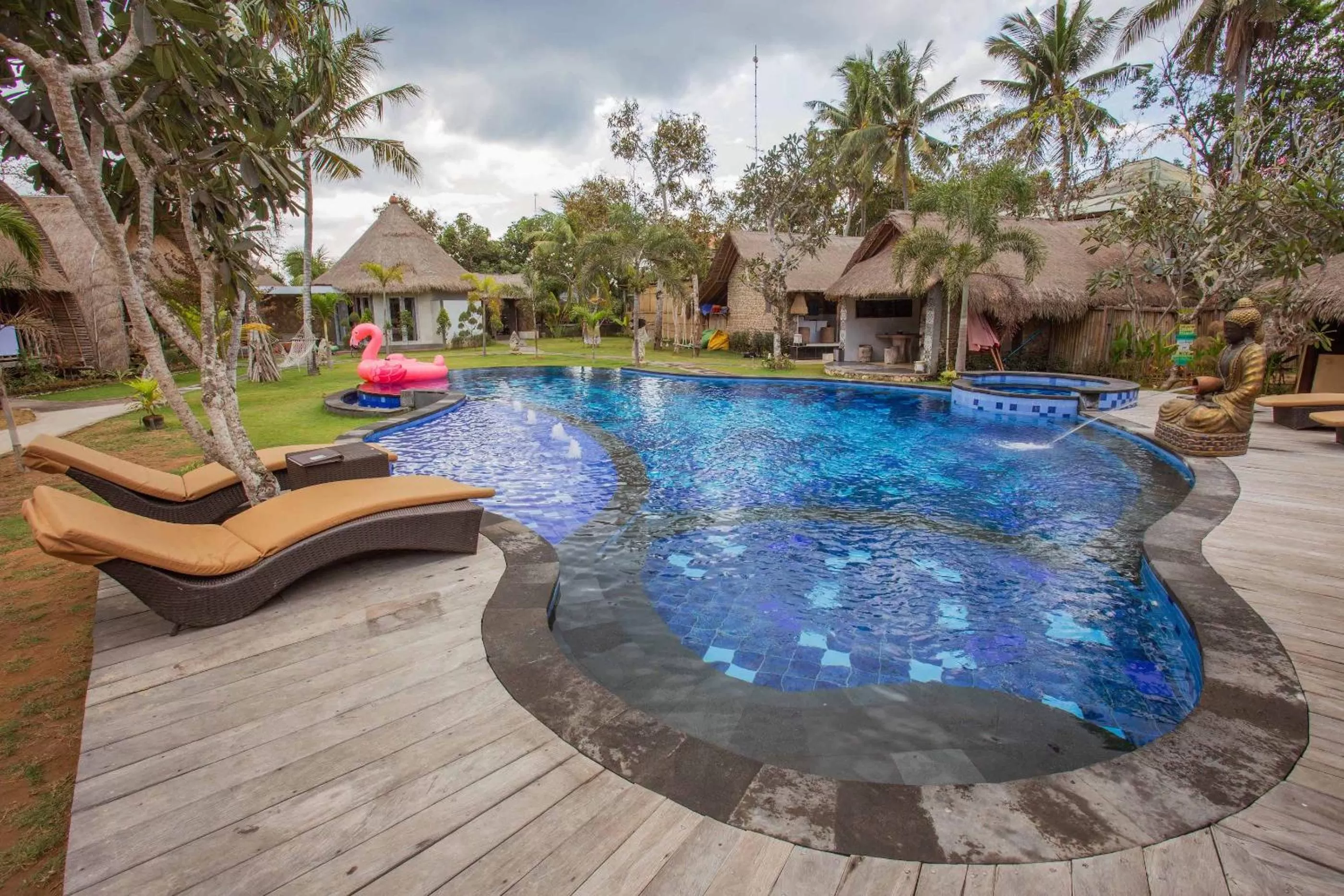 Swimming pool in Sanghyang Bay Villas