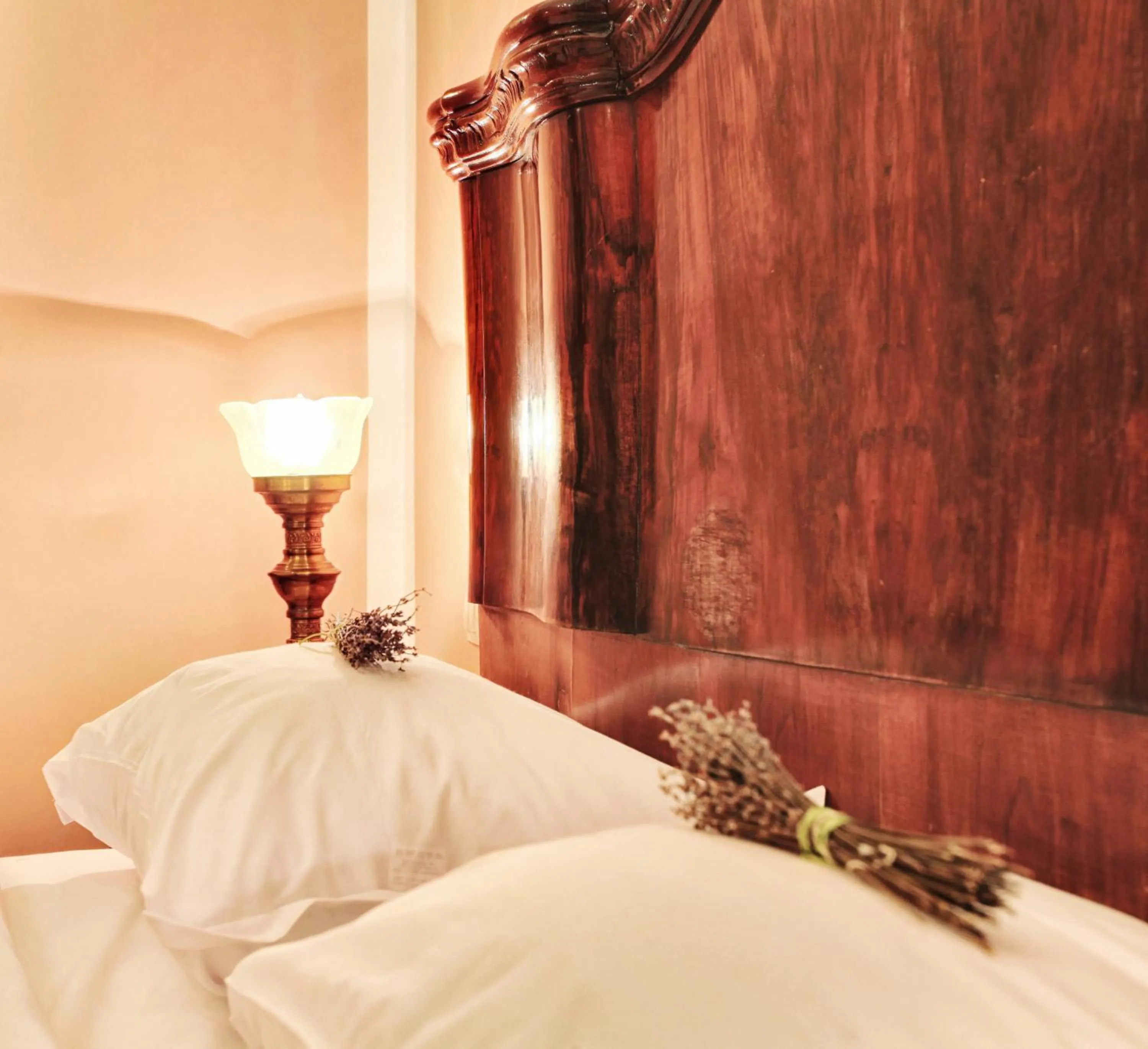 On site, Bed in Hotel Evmolpia