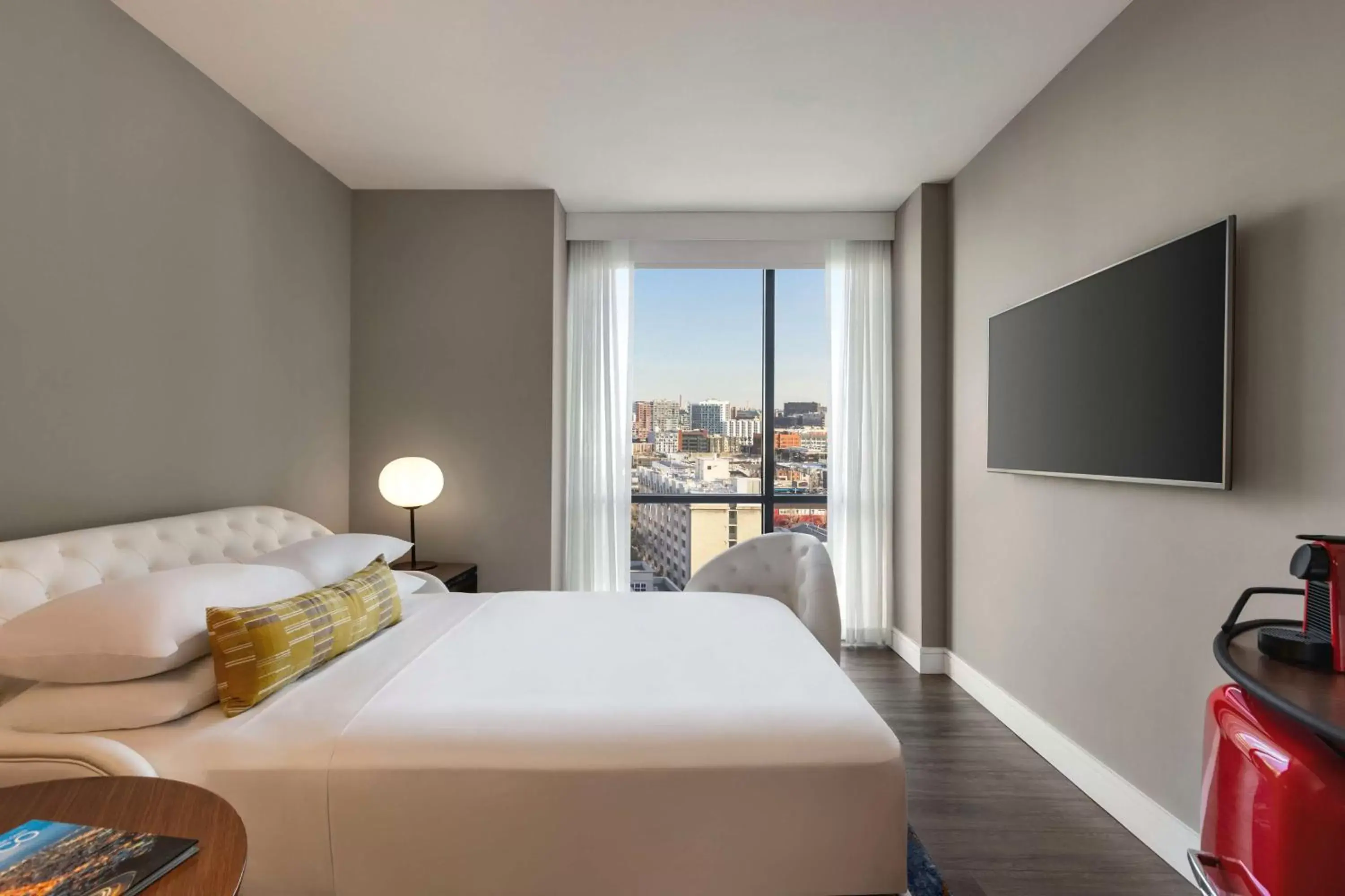 View (from property/room), Bed in Canopy by Hilton San Francisco SoMa View (from property/room), Bed in Canopy by Hilton San Francisco SoMa