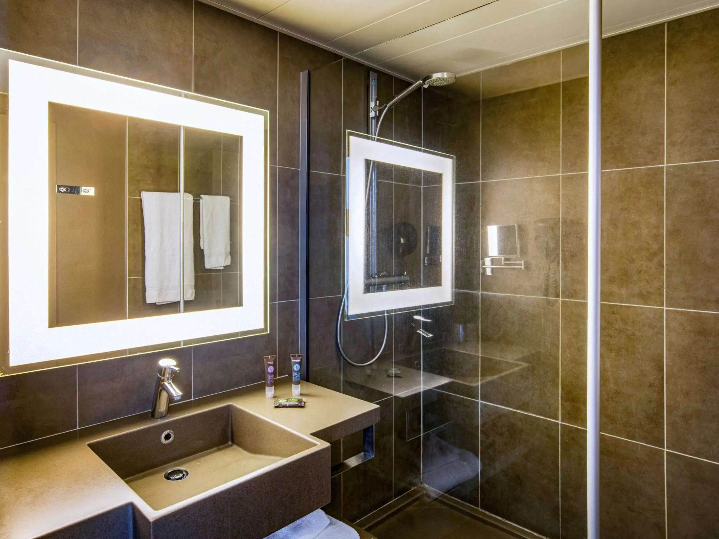 Photo of the whole room, Bathroom in Novotel Le Mans