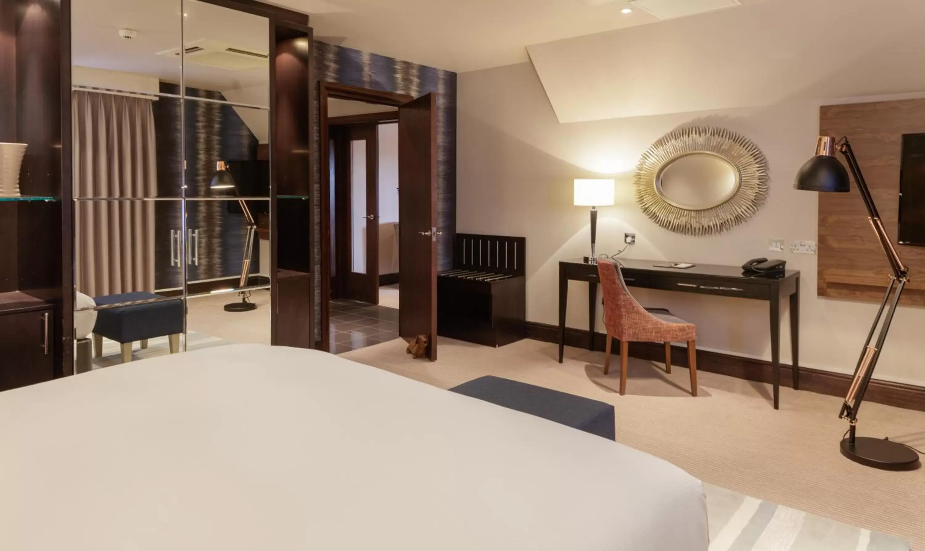 Bedroom in Cambridge Belfry Hotel & Spa