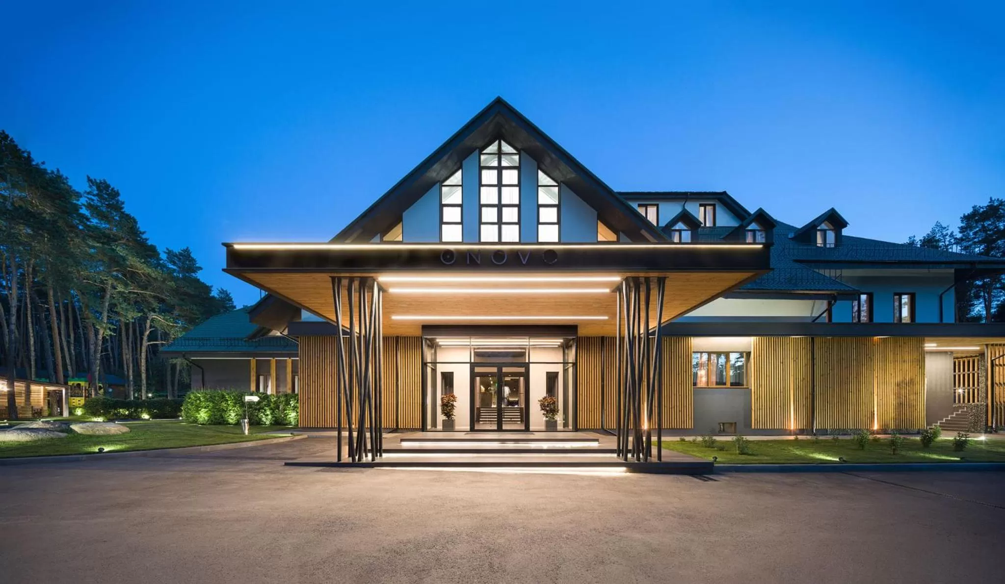 Property building in ONOVO Dendra Hotel