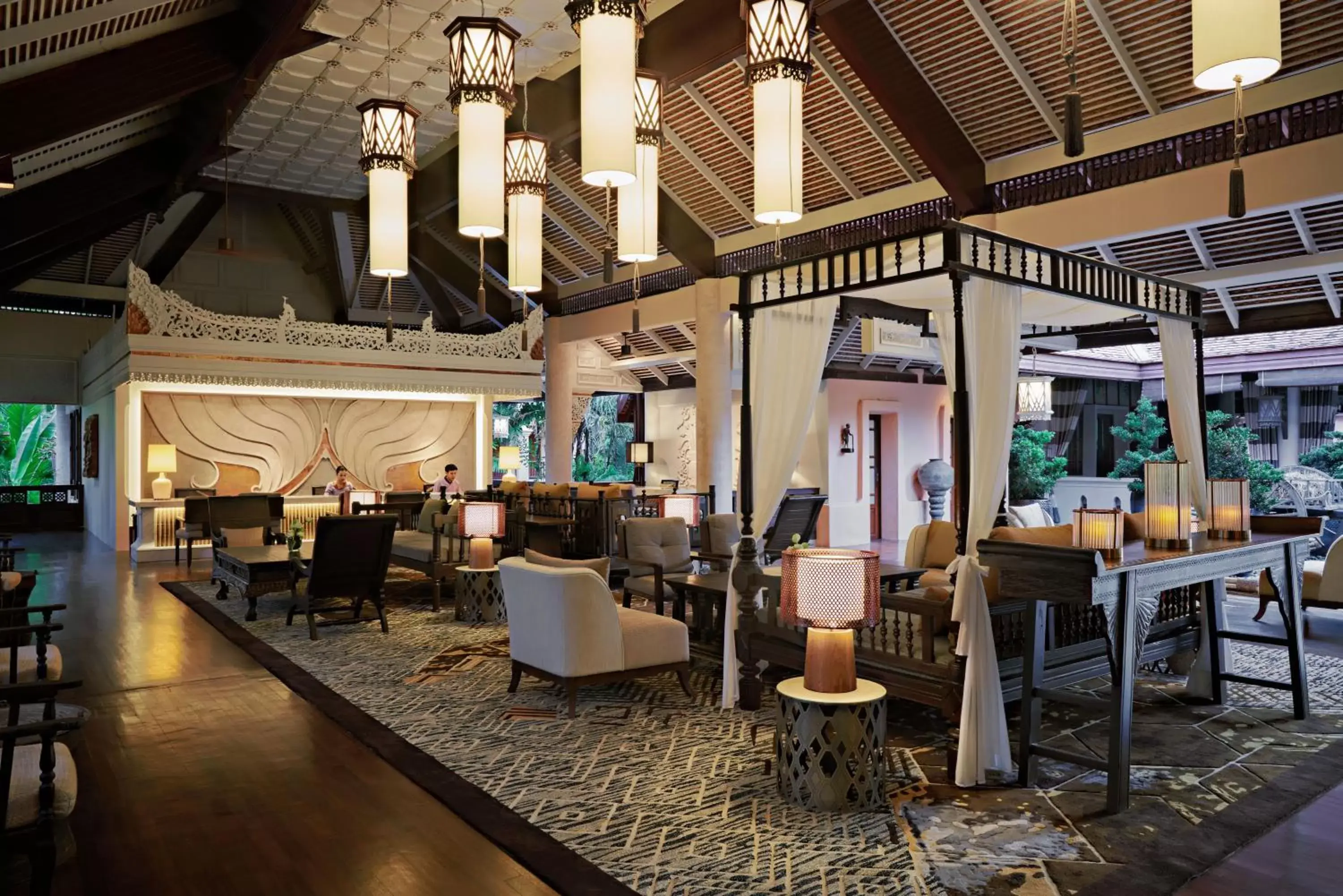 Lobby or reception, Lounge/Bar in Anantara Hua Hin Resort - SHA Certified