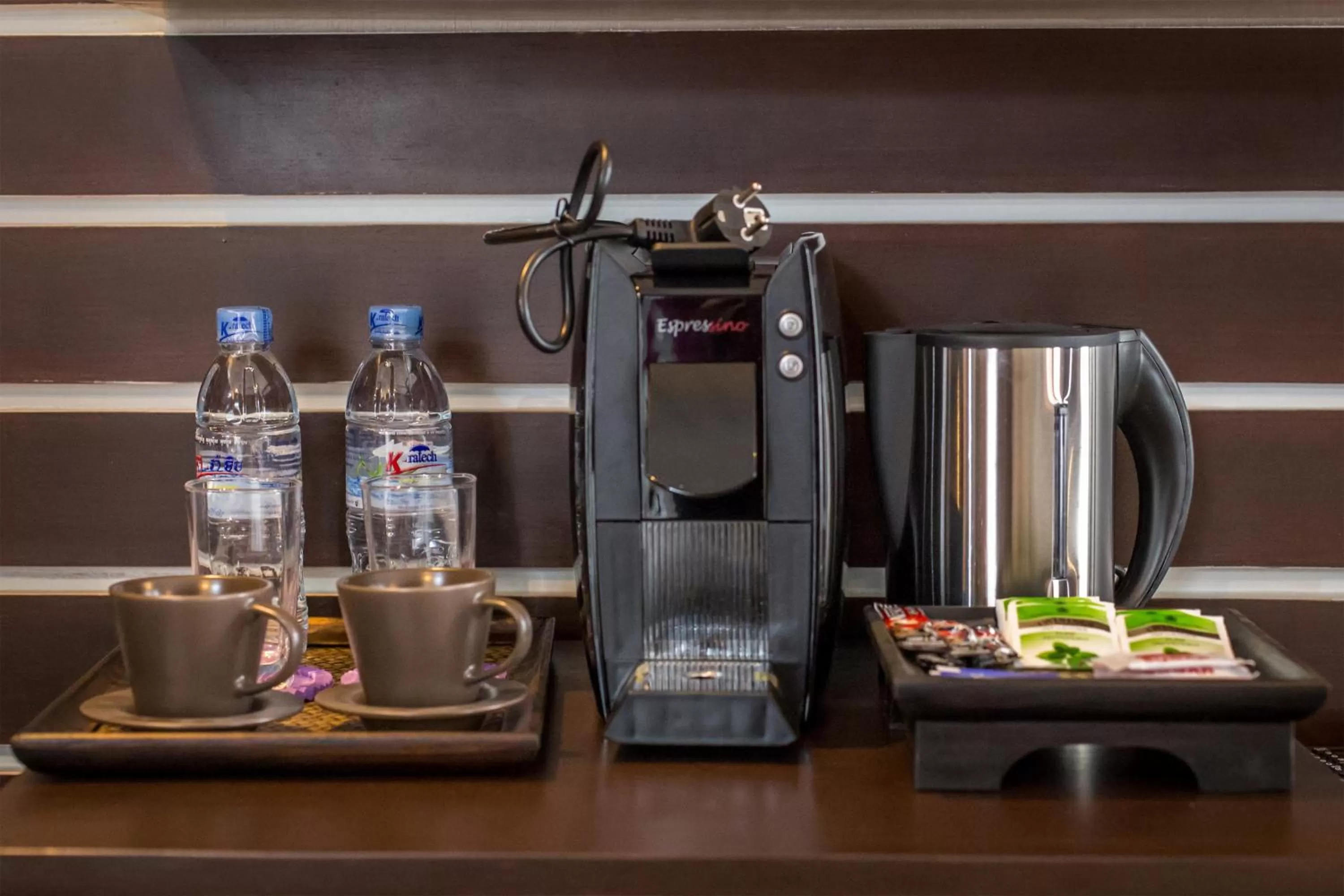 Coffee/tea facilities in De Sarann Villa