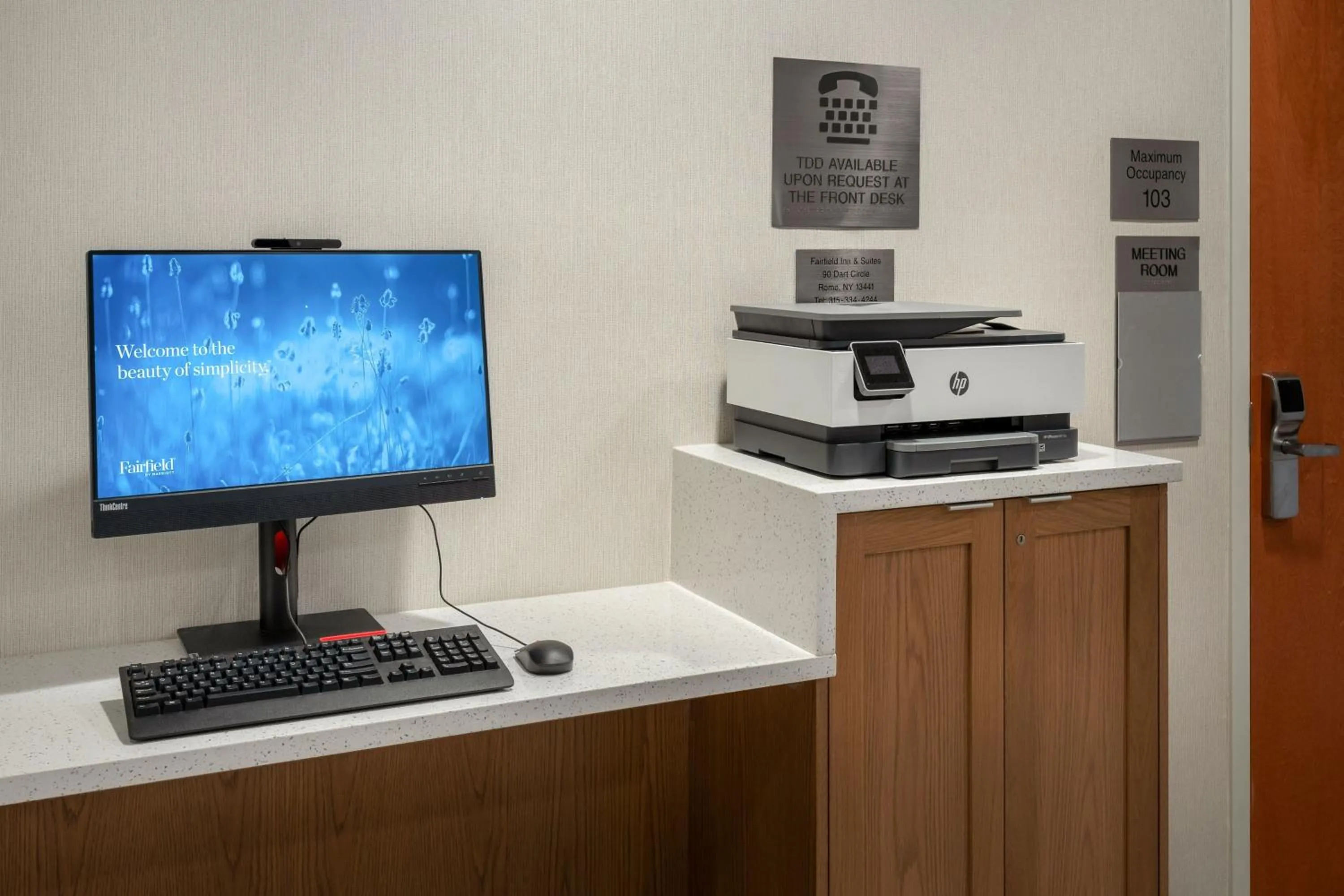 Business facilities, TV/Entertainment Center in Wingate By Wyndham Rome