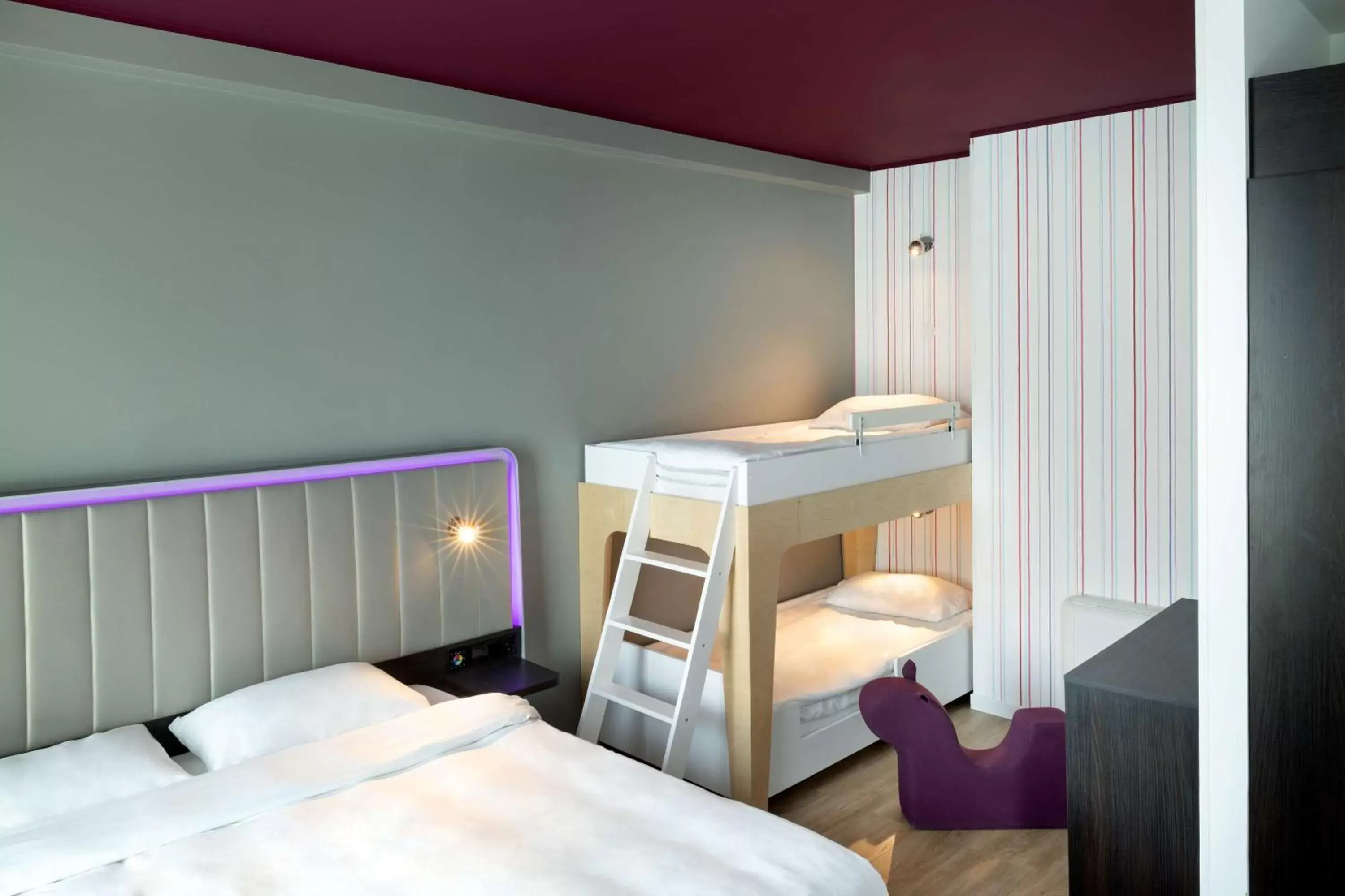 Bedroom, Bunk Bed in Park Inn by Radisson Central Tallinn