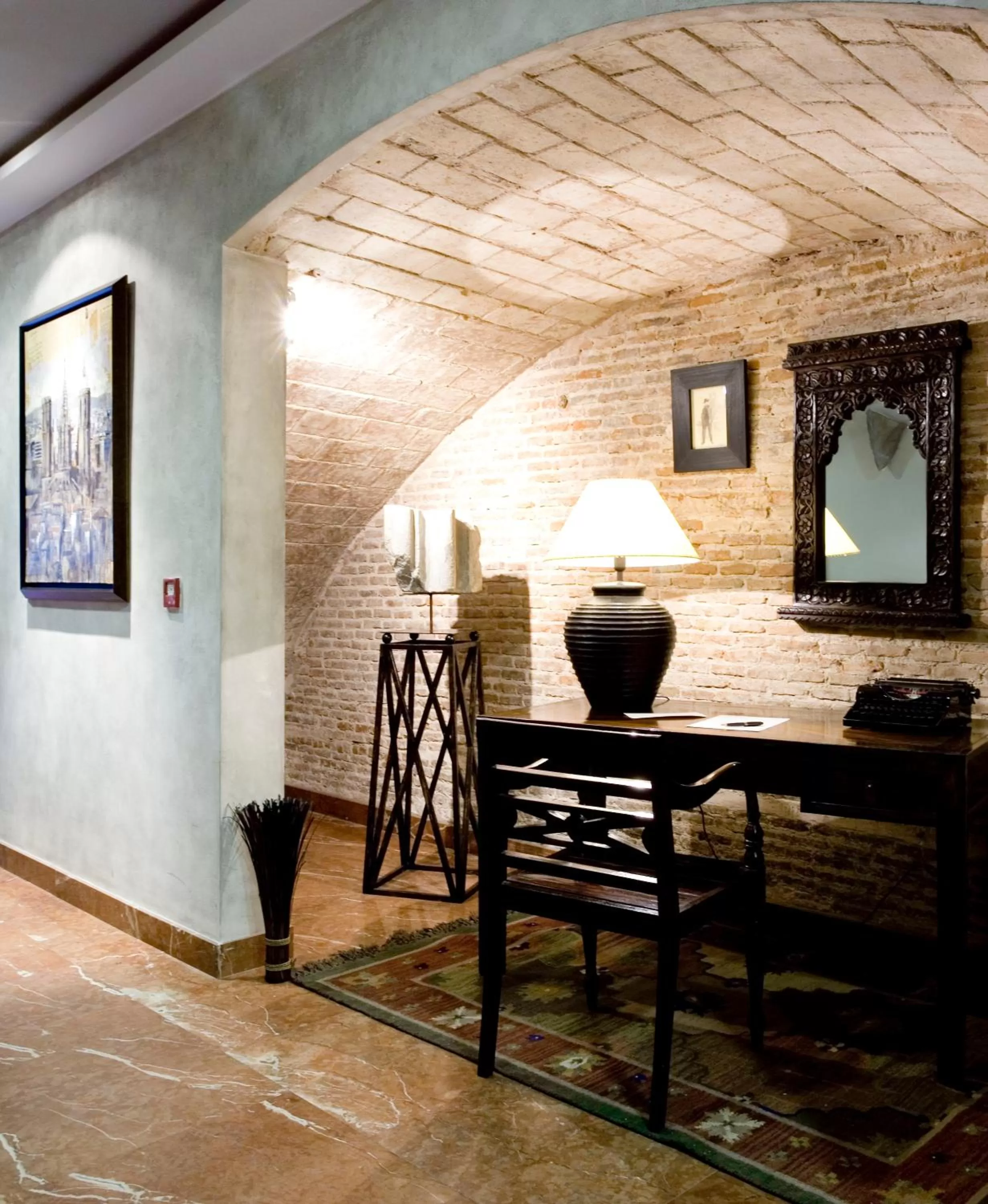 Lobby or reception in Hotel Oasis