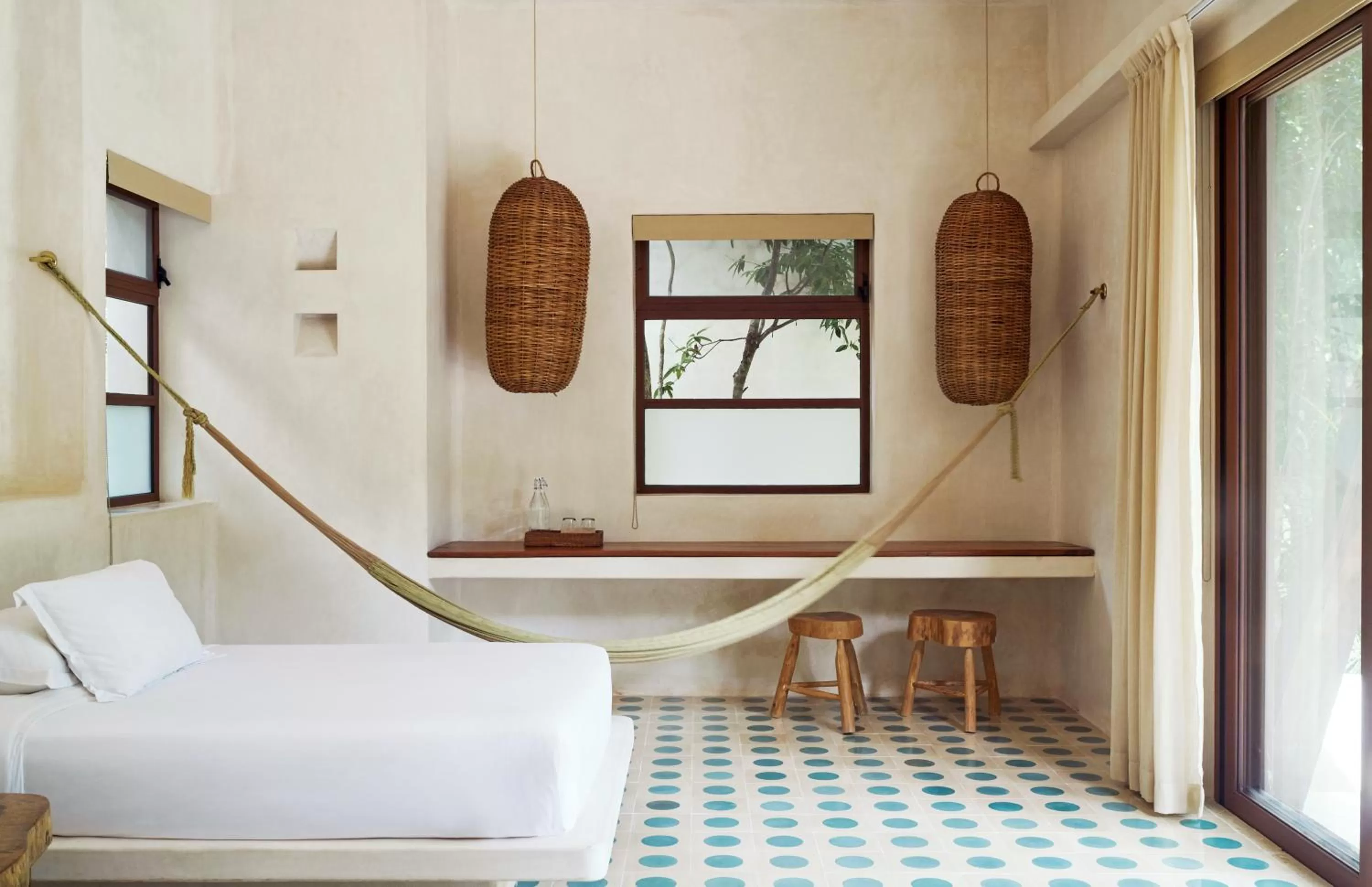 Photo of the whole room, Bed in Hotel Holistika Tulum