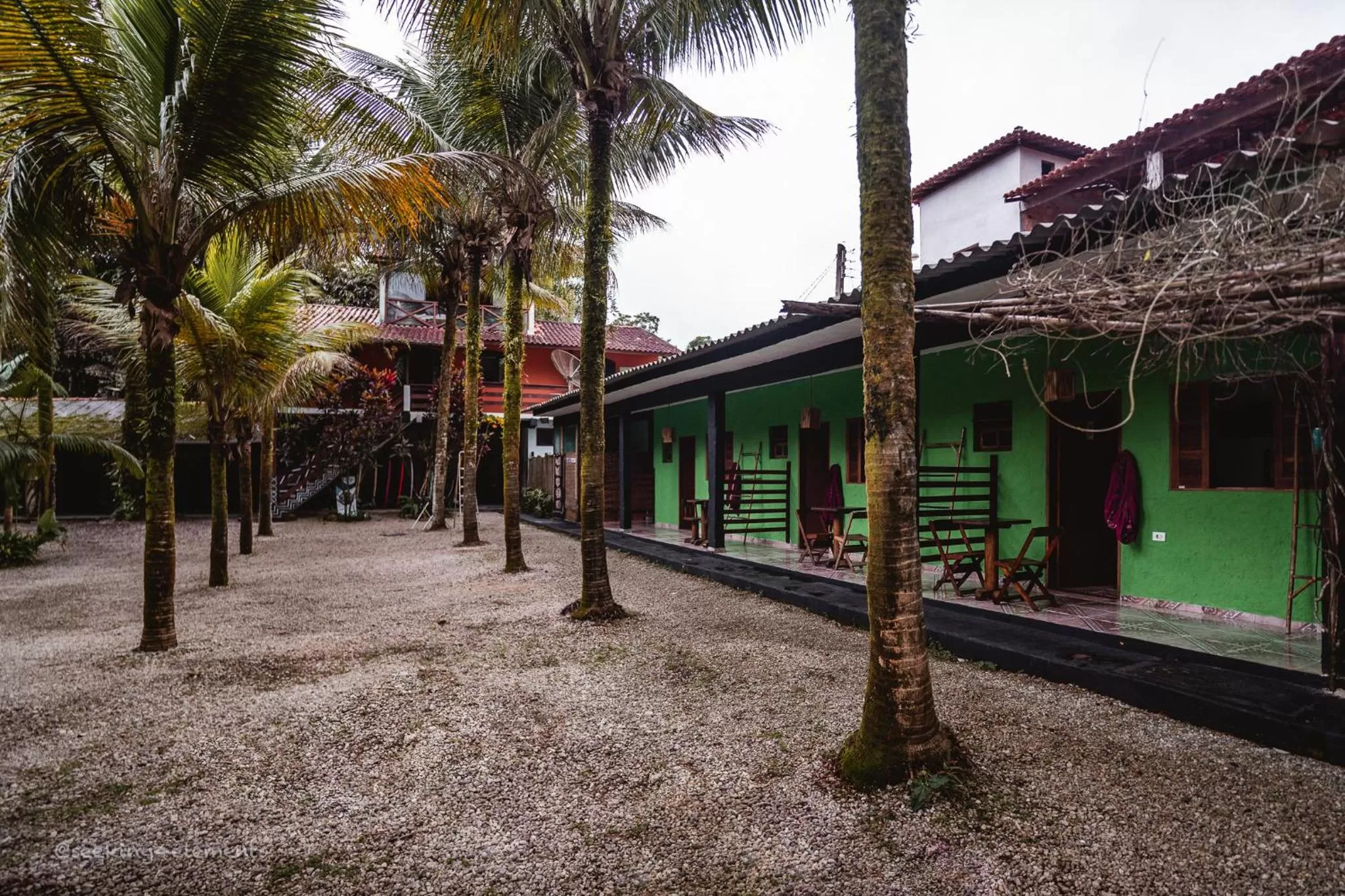 Parking in Pousada e Hostel Marthi