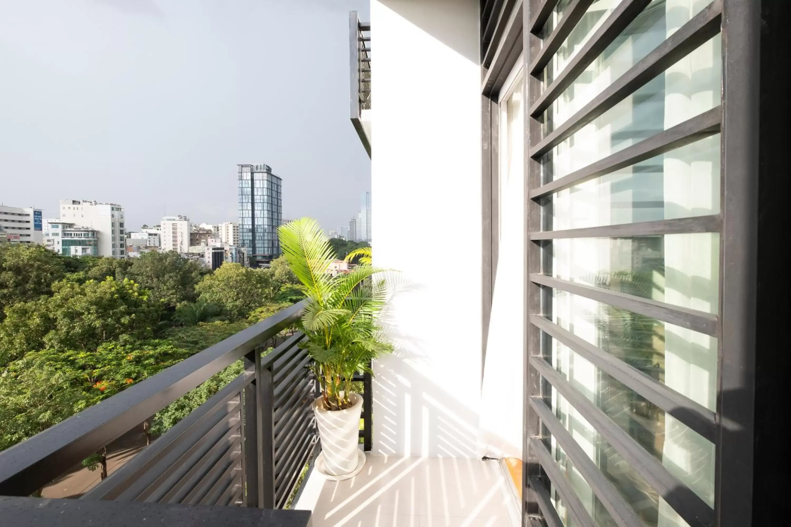 Balcony/Terrace in Vien Dong Hotel