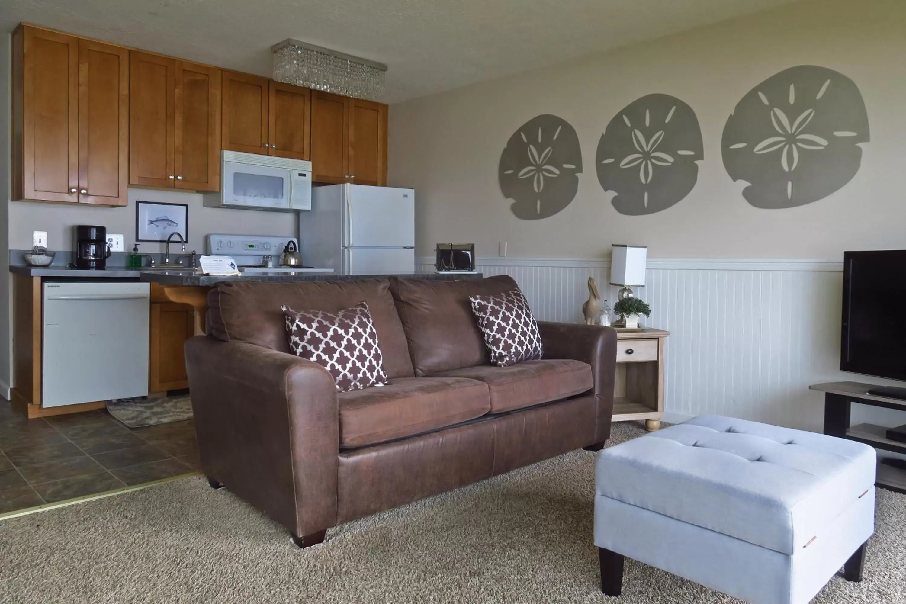 Kitchen or kitchenette in Ocean Terrace Condominiums