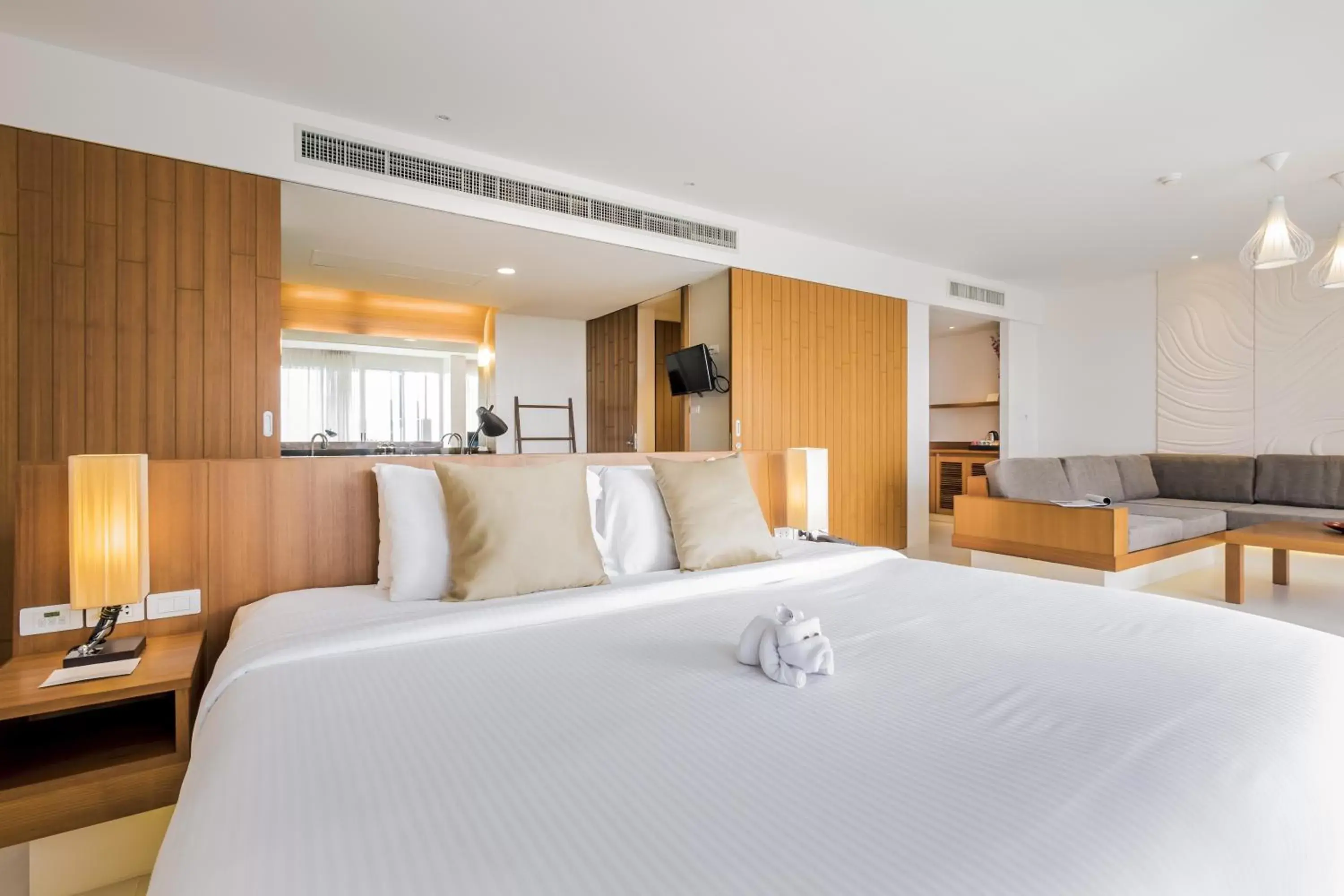 Photo of the whole room, Bed in G Hua Hin Resort & Mall