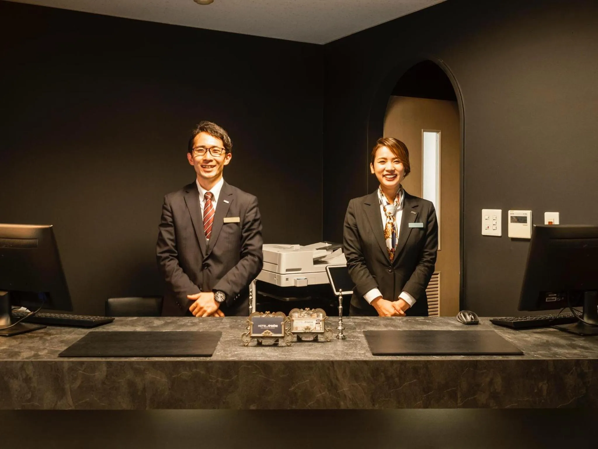 Staff in Hotel Areaone Kitaibaraki