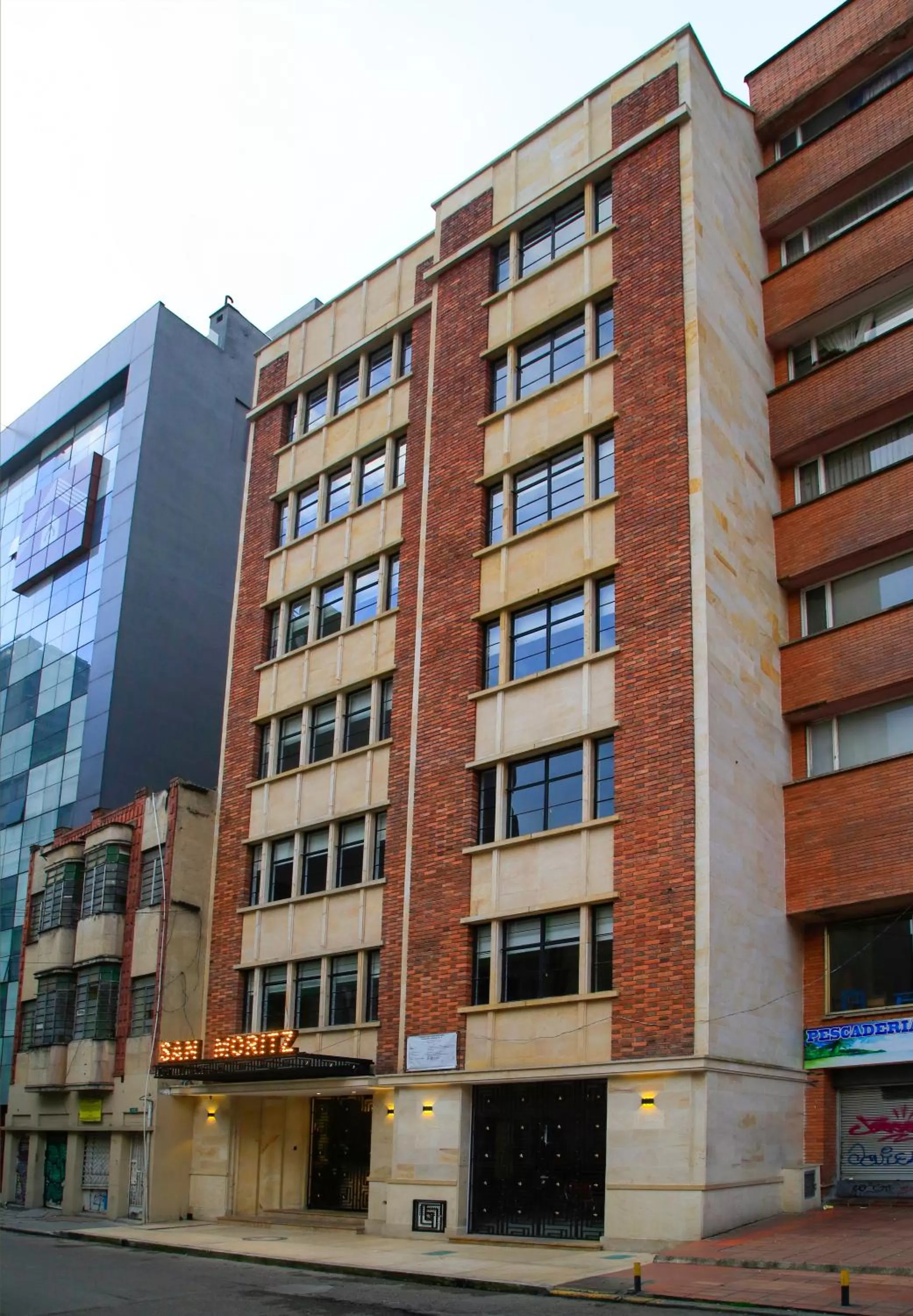 Facade/entrance in Hotel Museo San Moritz