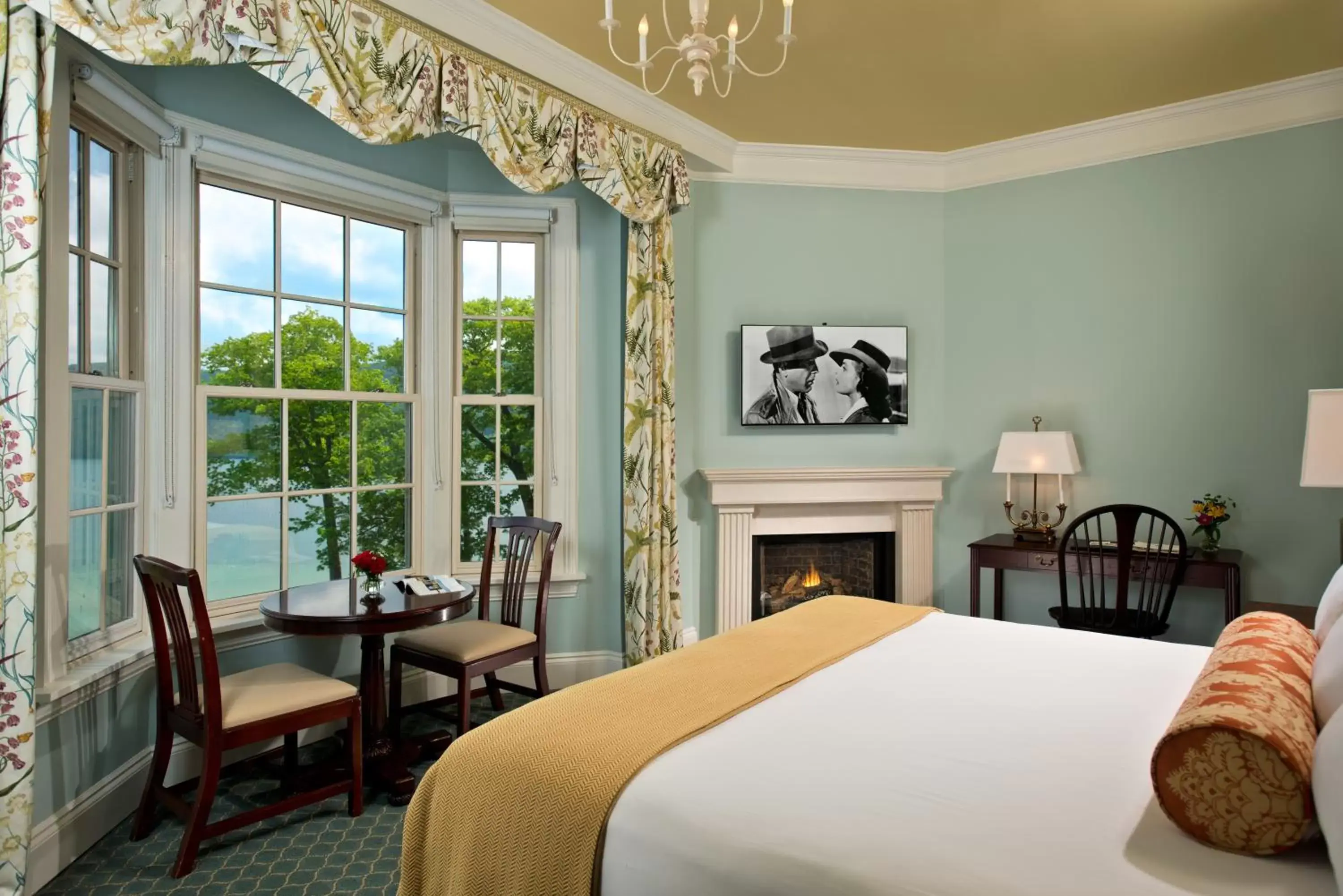 Bedroom in The Otesaga Resort Hotel