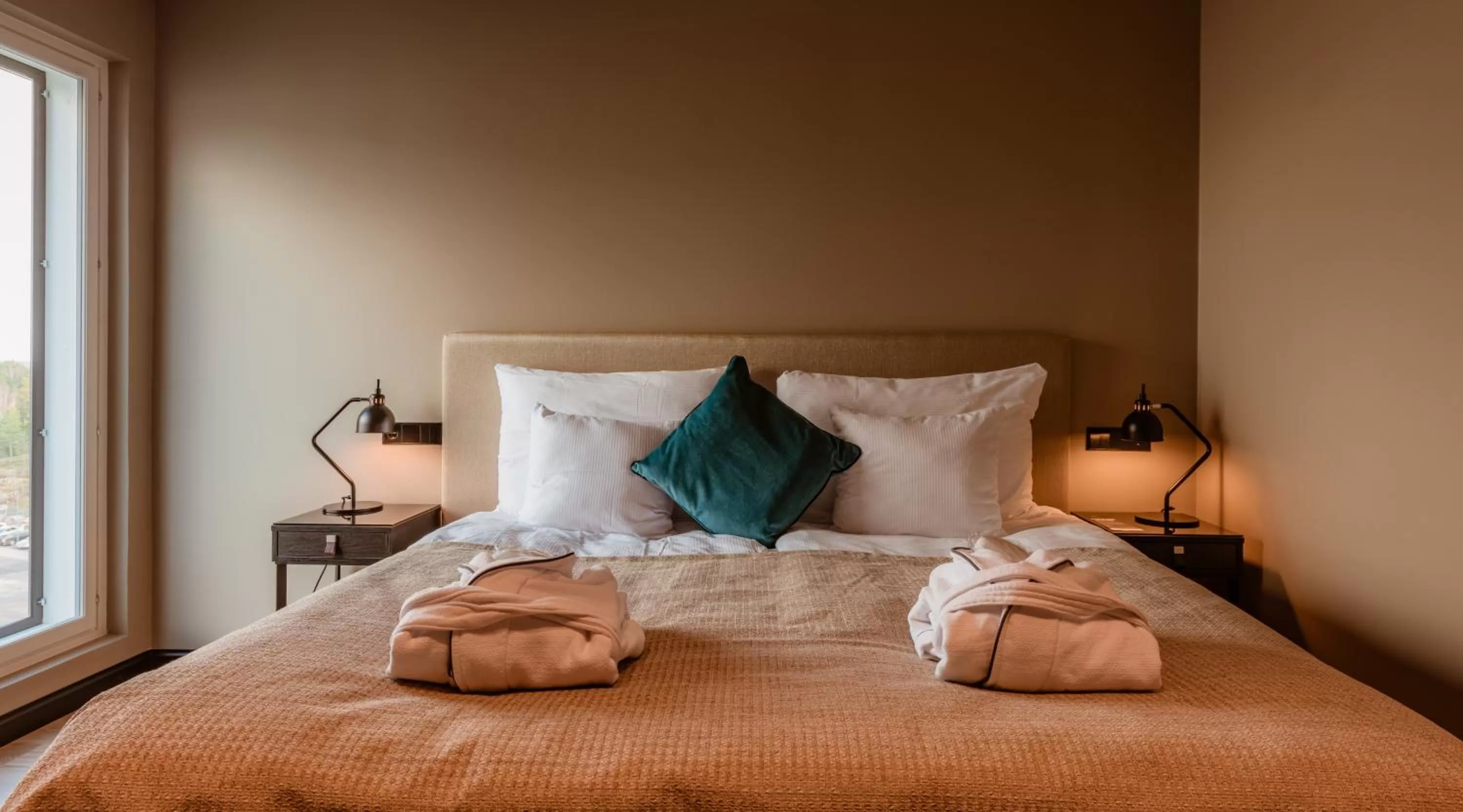 Bed in Clarion Hotel Aviapolis