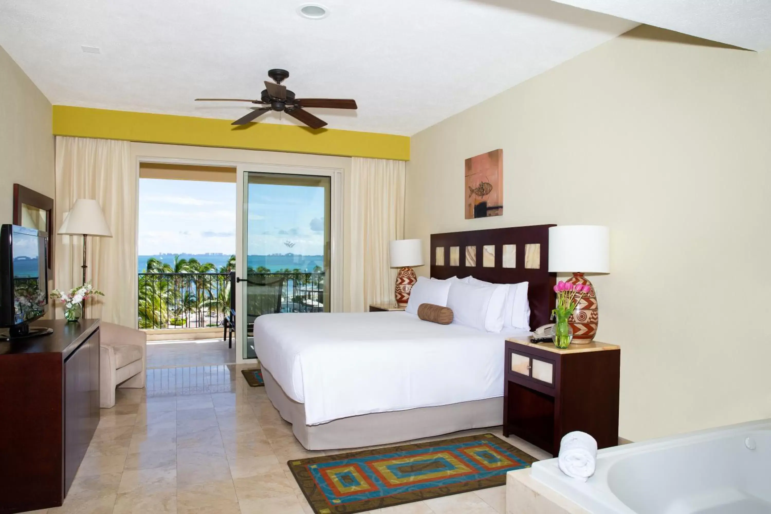 Bedroom in Villa del Palmar Cancun Luxury Beach Resort & Spa