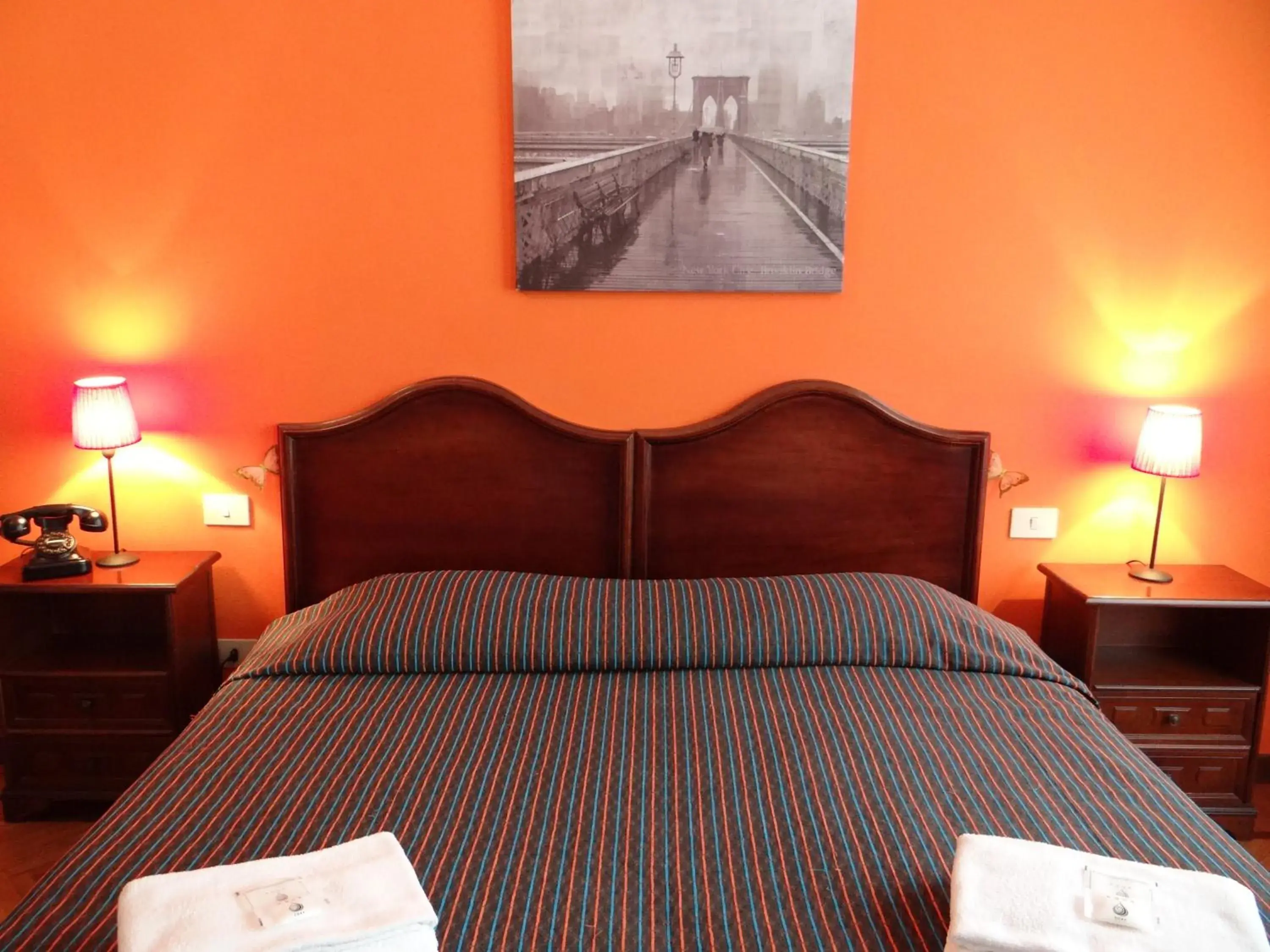 Bedroom, Bed in Hotel Amendola Fiera