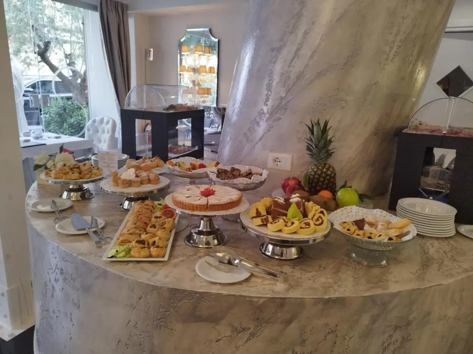 Buffet breakfast in The Moon Boutique Hotel & Spa