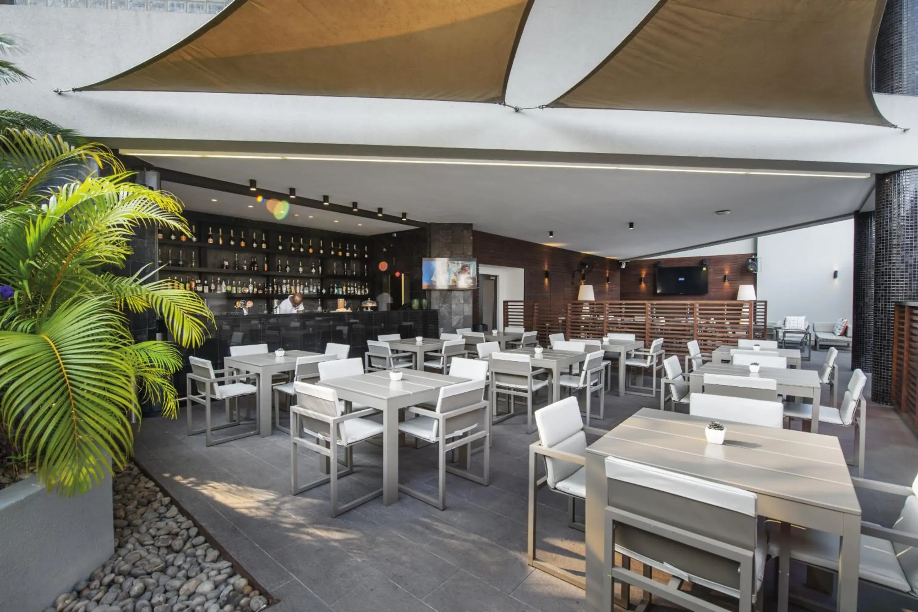 Lounge or bar, Restaurant/Places to Eat in Hotel Tr¿pico