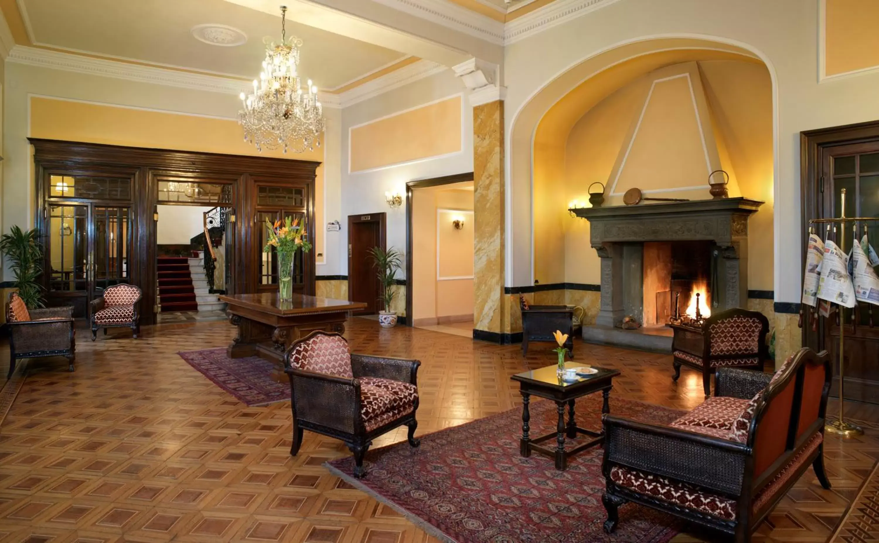 Lobby or reception, Seating Area in Brufani Palace Hotel - Small Luxury Hotels of the World