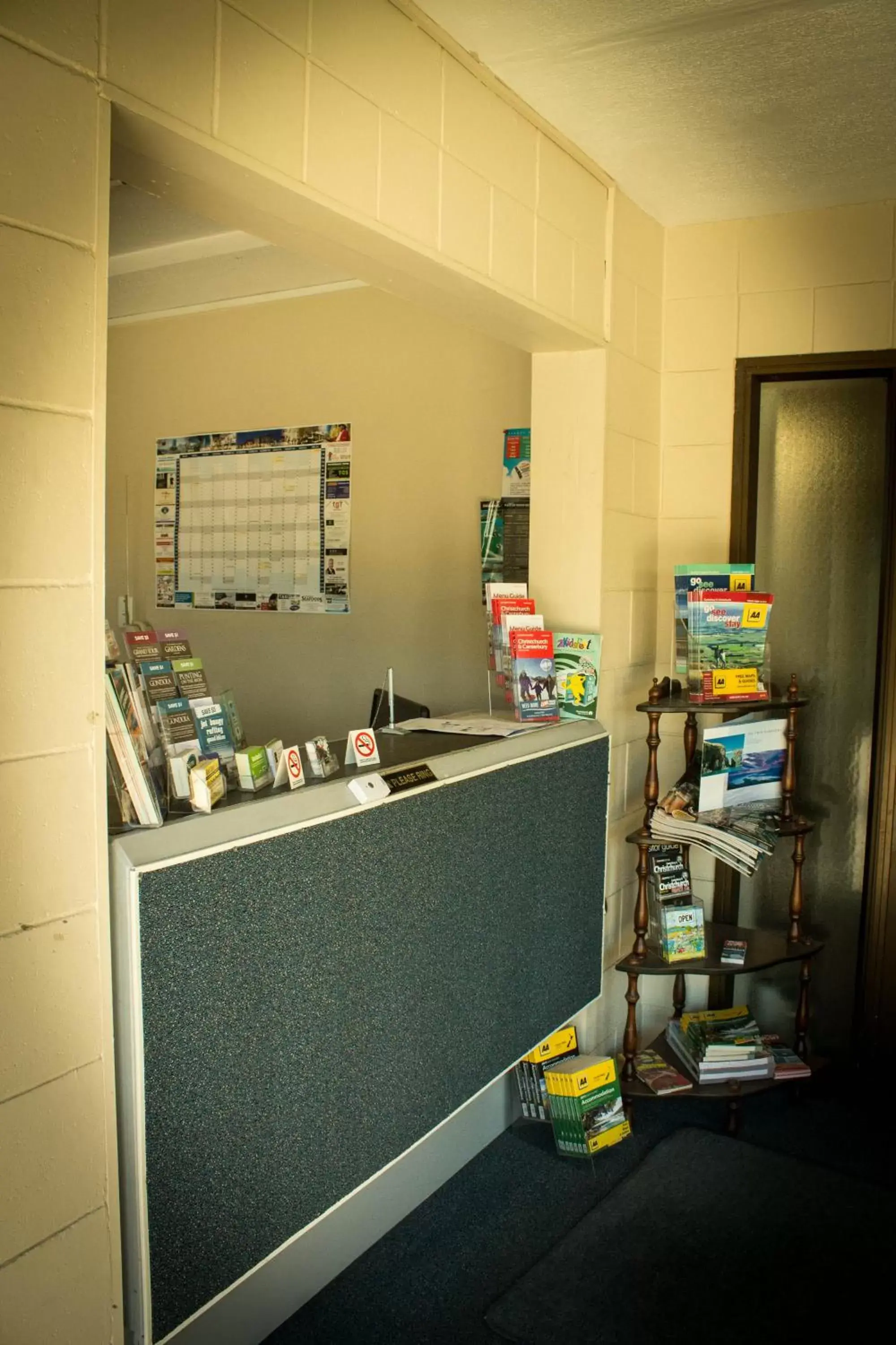 Lobby or reception in Aotea Motel