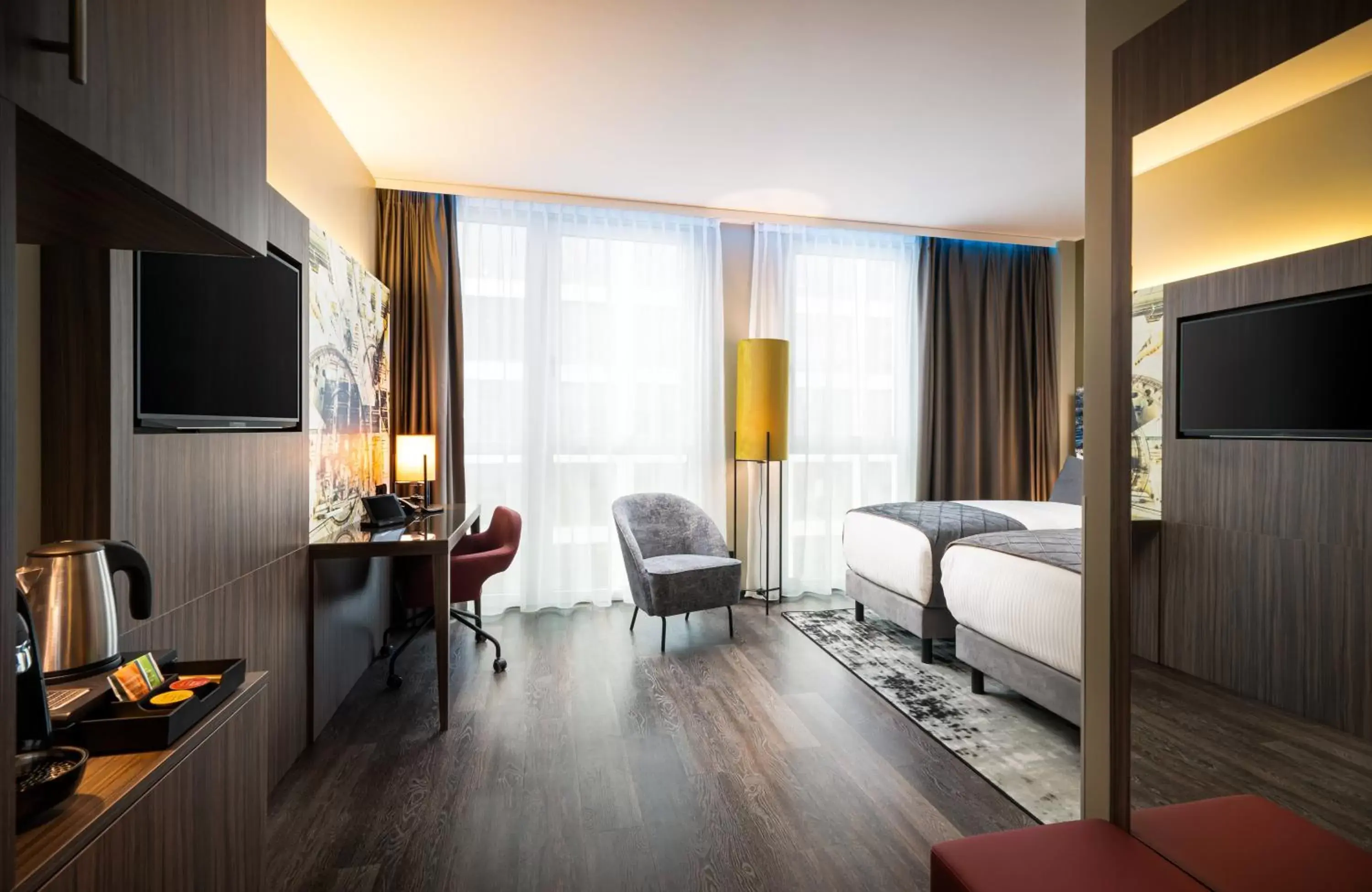Bedroom, Bed in Leonardo Hotel Eschborn Frankfurt Bedroom, Bed in Leonardo Hotel Eschborn Frankfurt