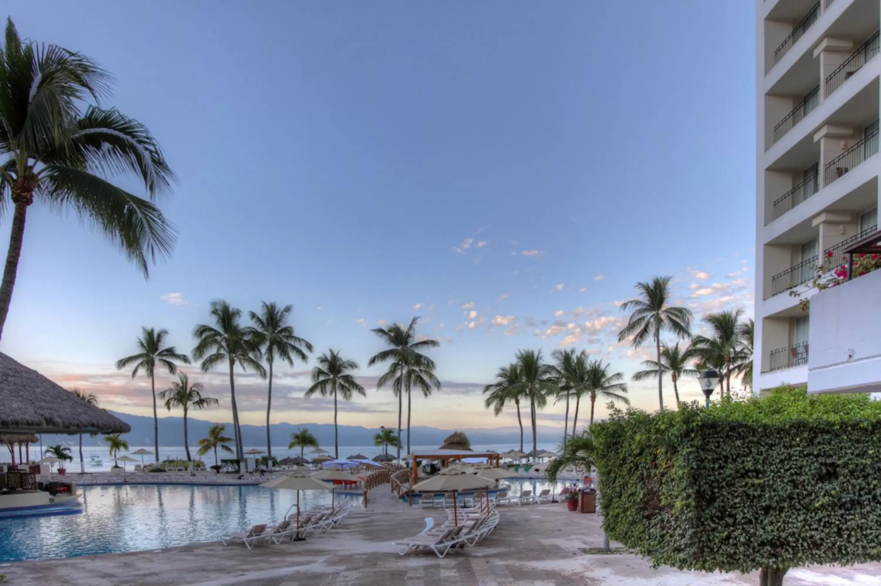 Pool view, Patio/Outdoor Area in Sunscape Puerto Vallarta Resort & Spa - All Inclusive