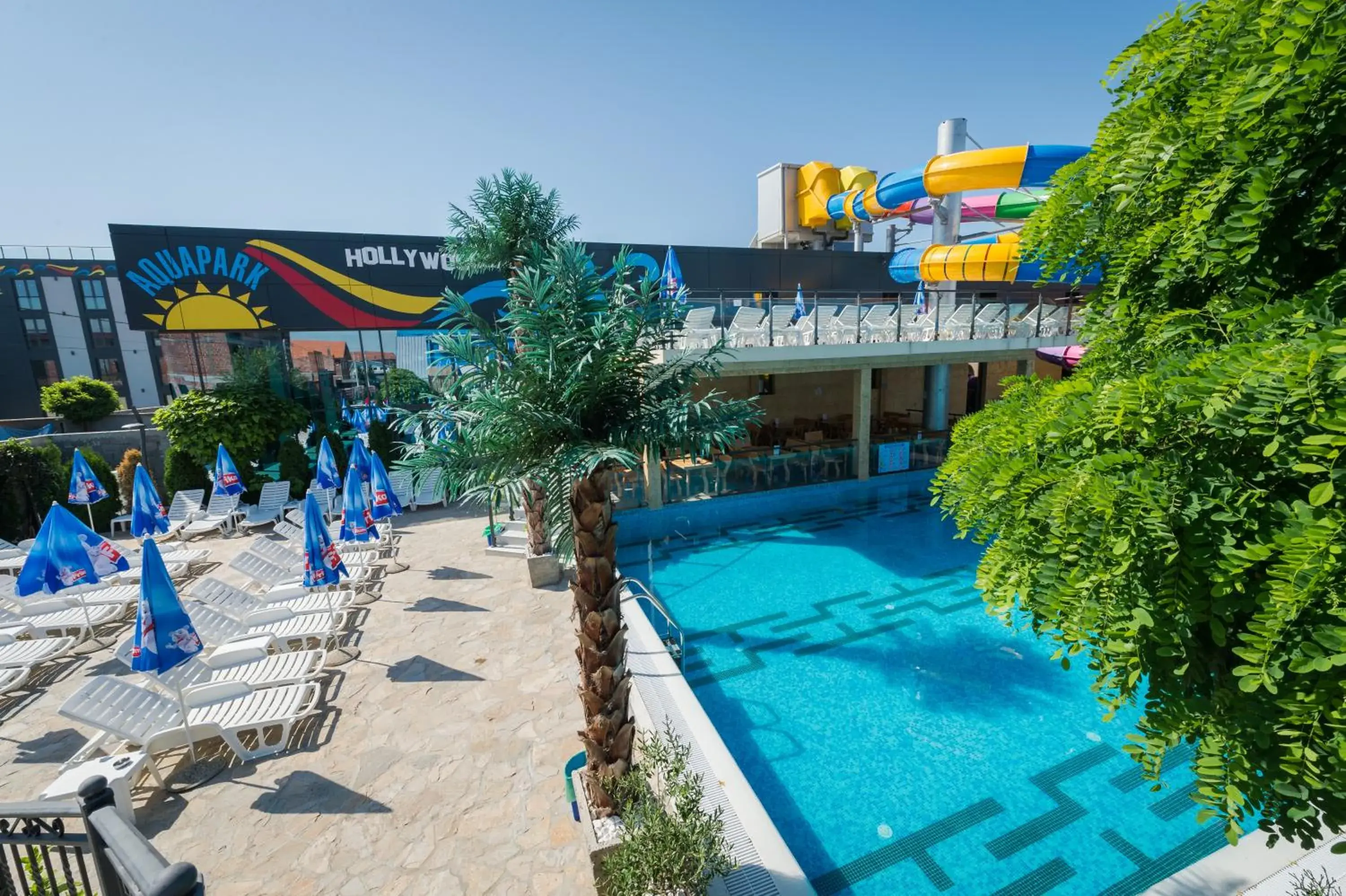 Aqua park, Swimming Pool in Garni Hotel Hollywoodland Wellness & Aquapark