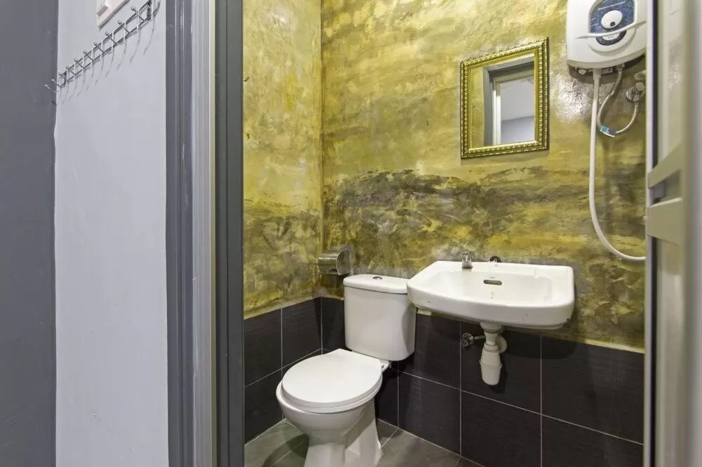 Bathroom in Lucky Hotel