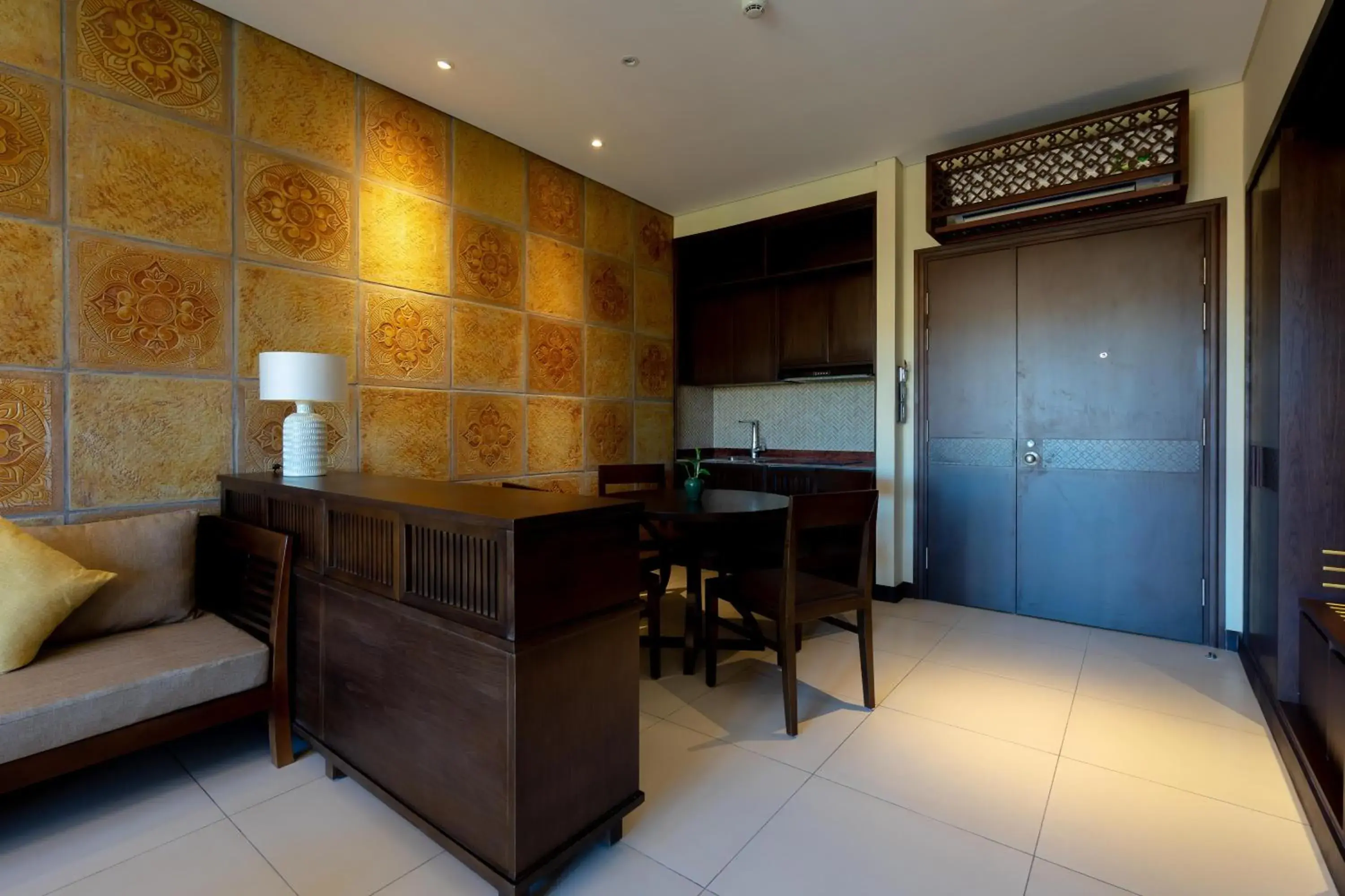 Dining area in Pandanus Resort