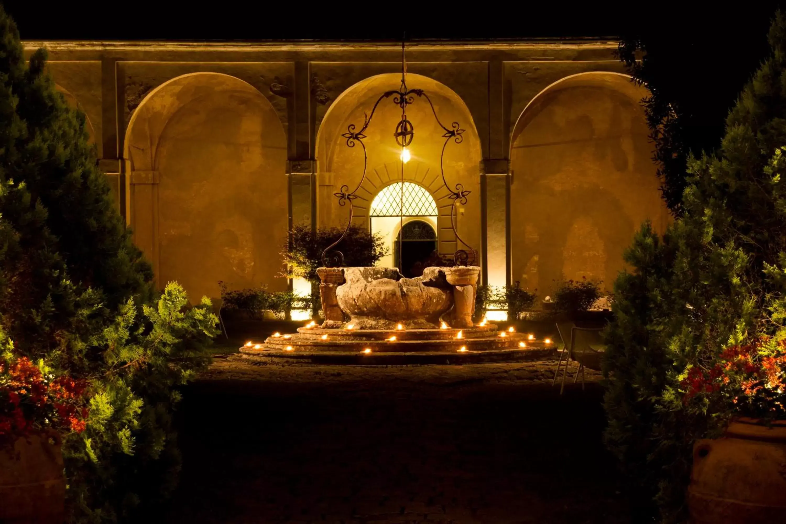 Garden in Certosa di Pontignano Residenza d'Epoca