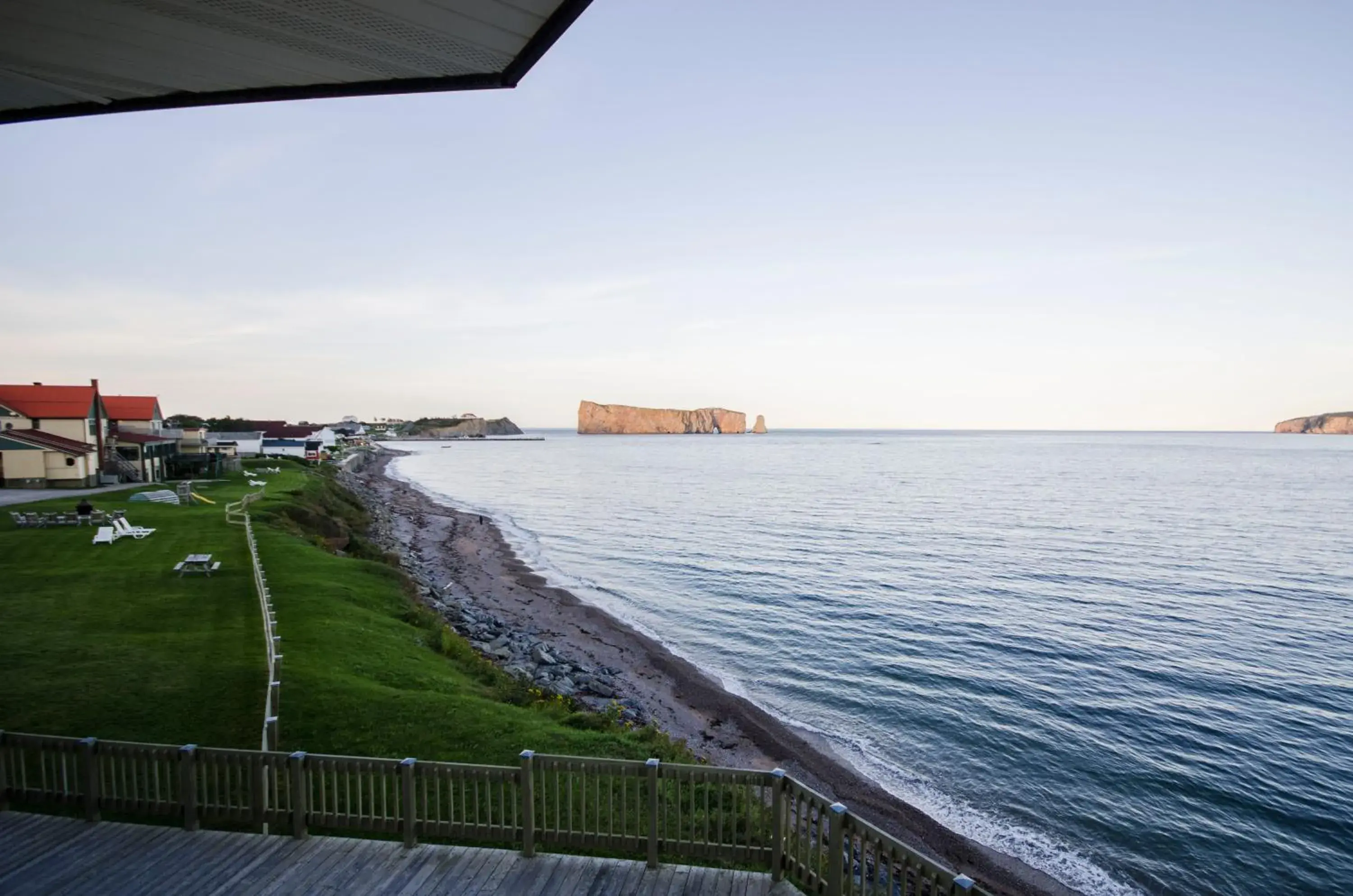 View (from property/room), Sunrise/Sunset in Riotel Perce