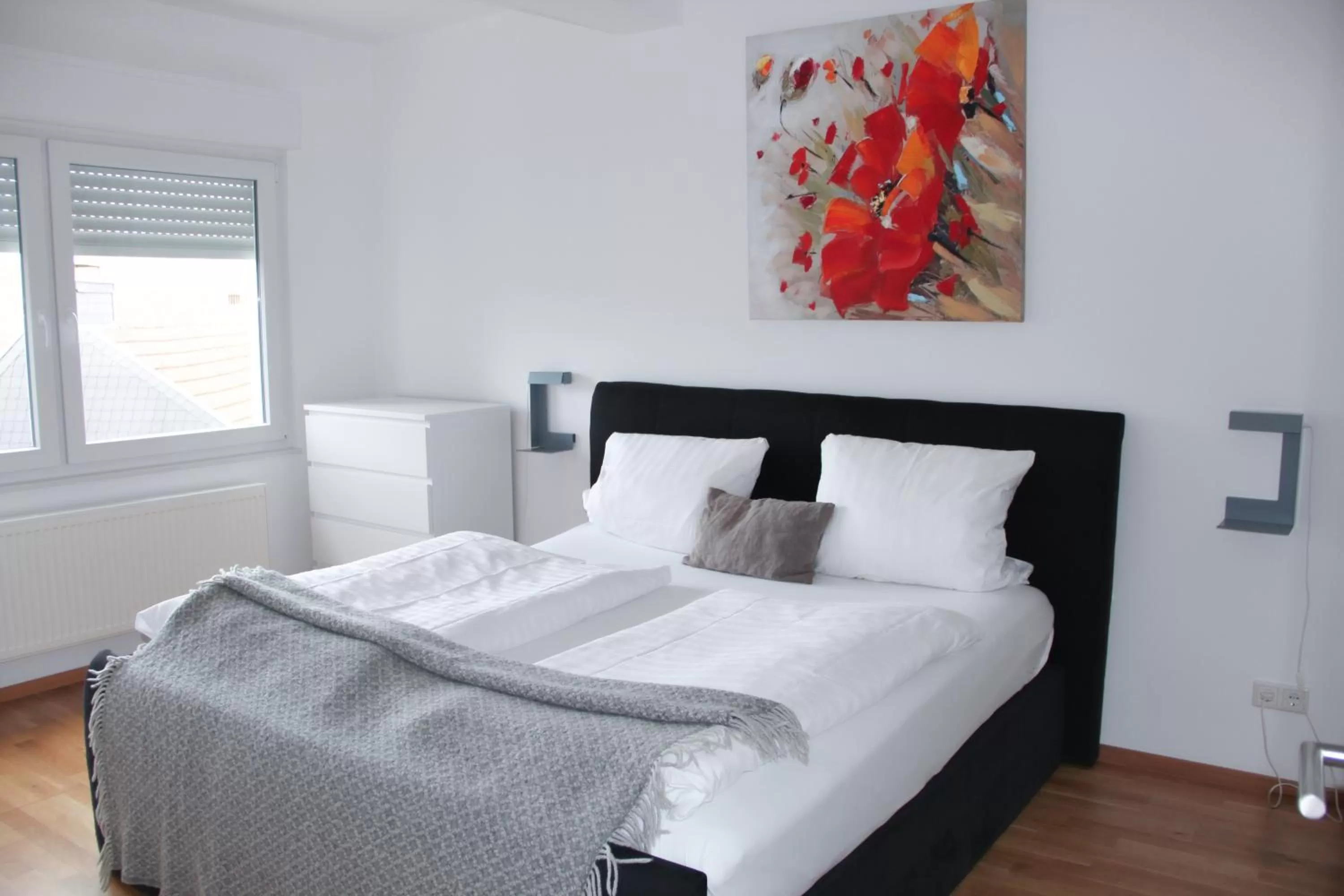 Bed in Victoria Apartments