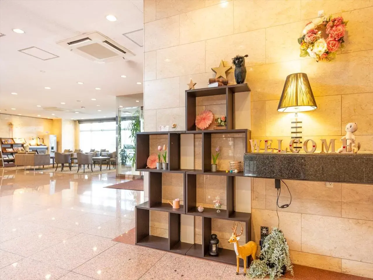 Lobby or reception in Nishitetsu Inn Tenjin